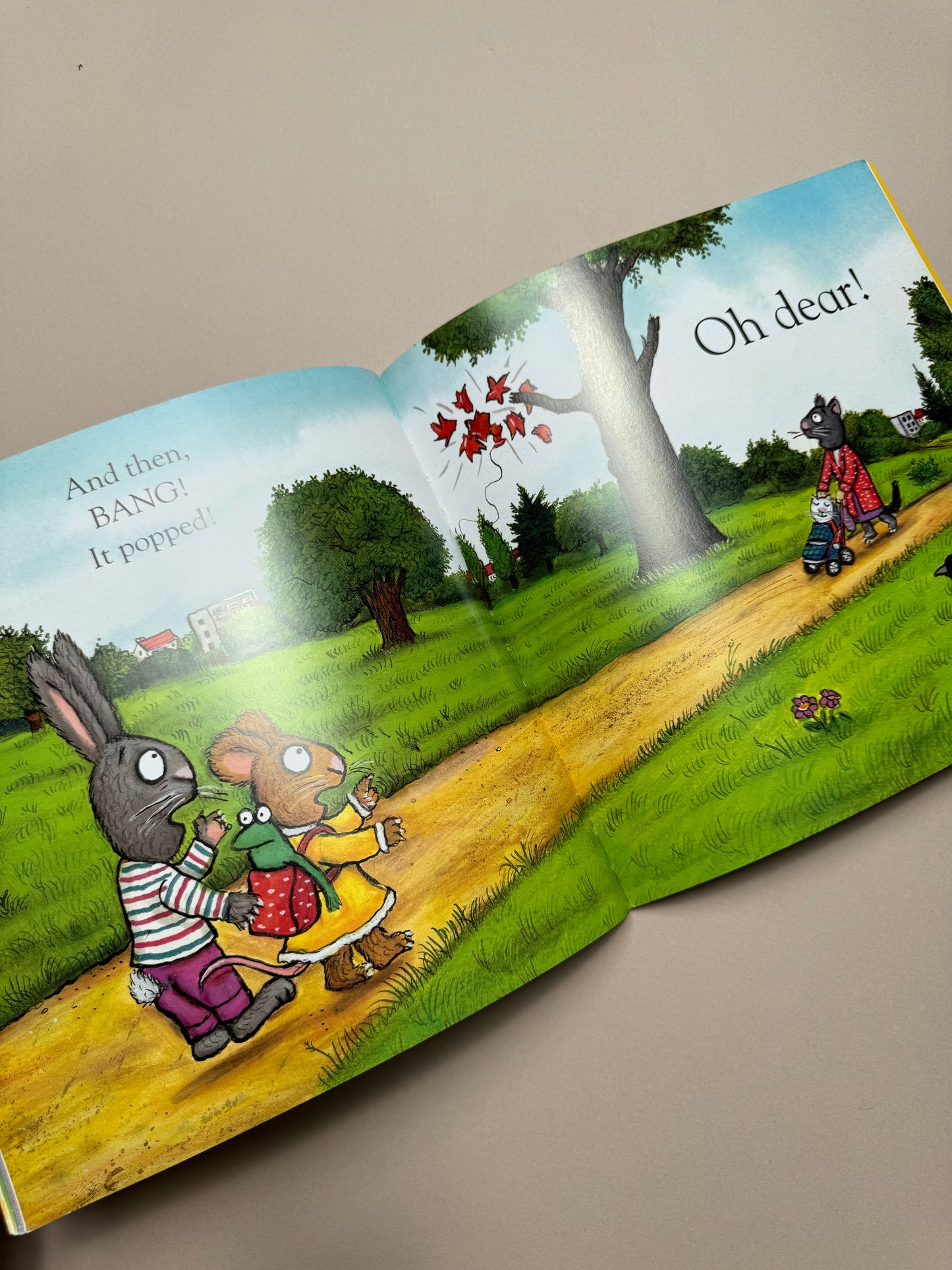 Pip & Posy: The Big Balloon Paperback By Axel Scheffler
