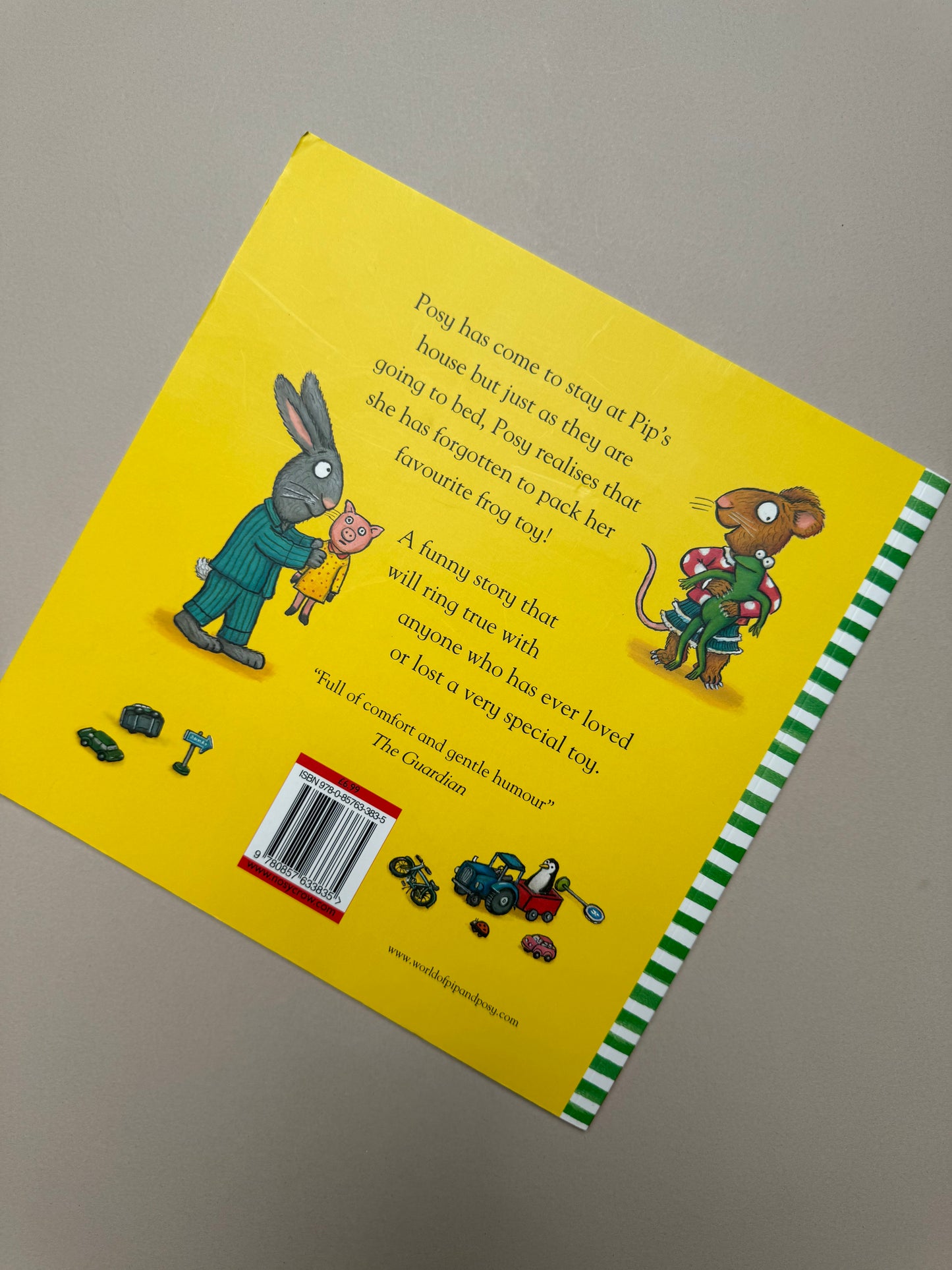 Pip & Posy: The Bedtime Frog Paperback By Axel Scheffler