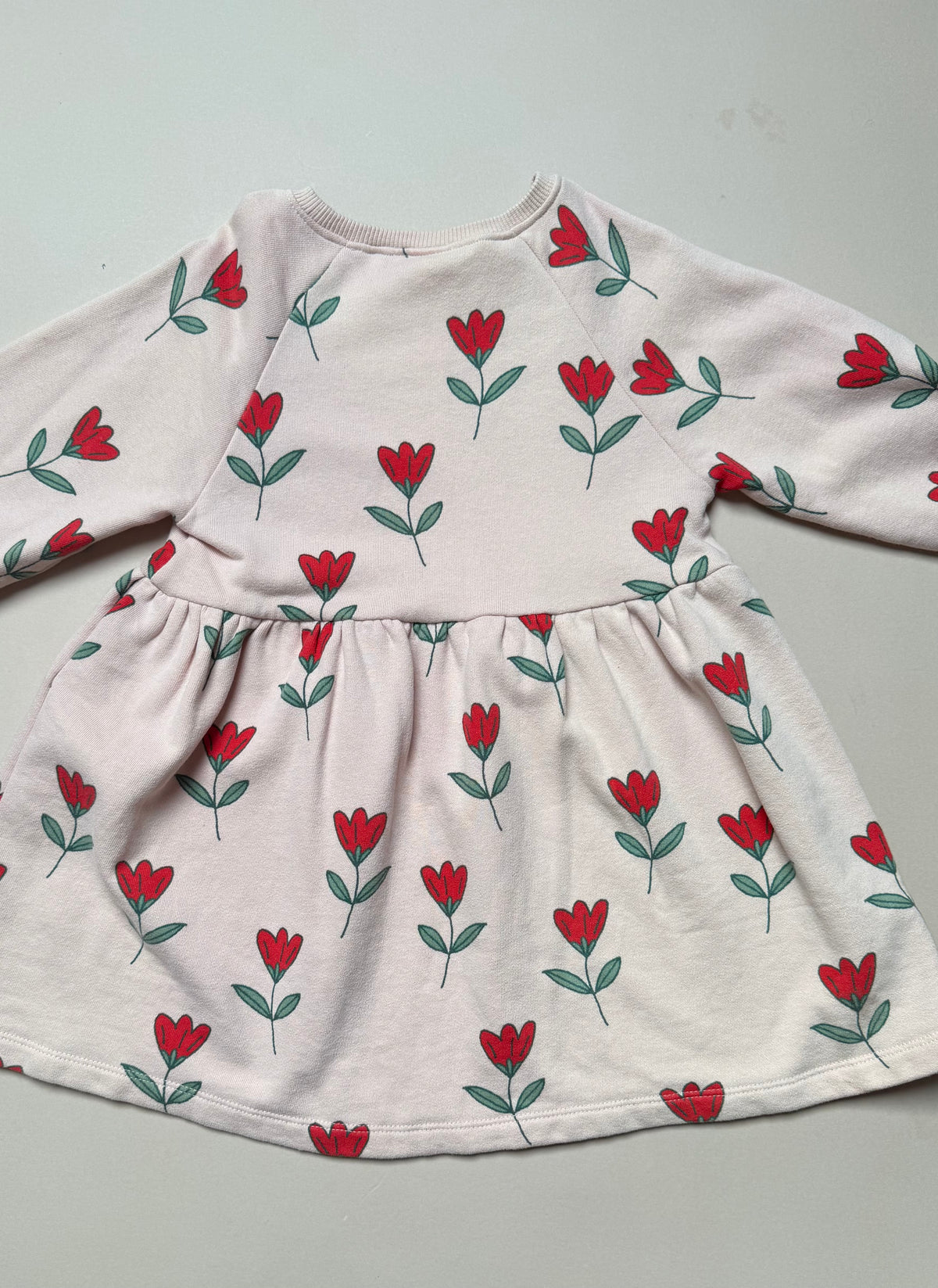 Next Bold Tulip Printed Sweat Dress in 3-4 Years