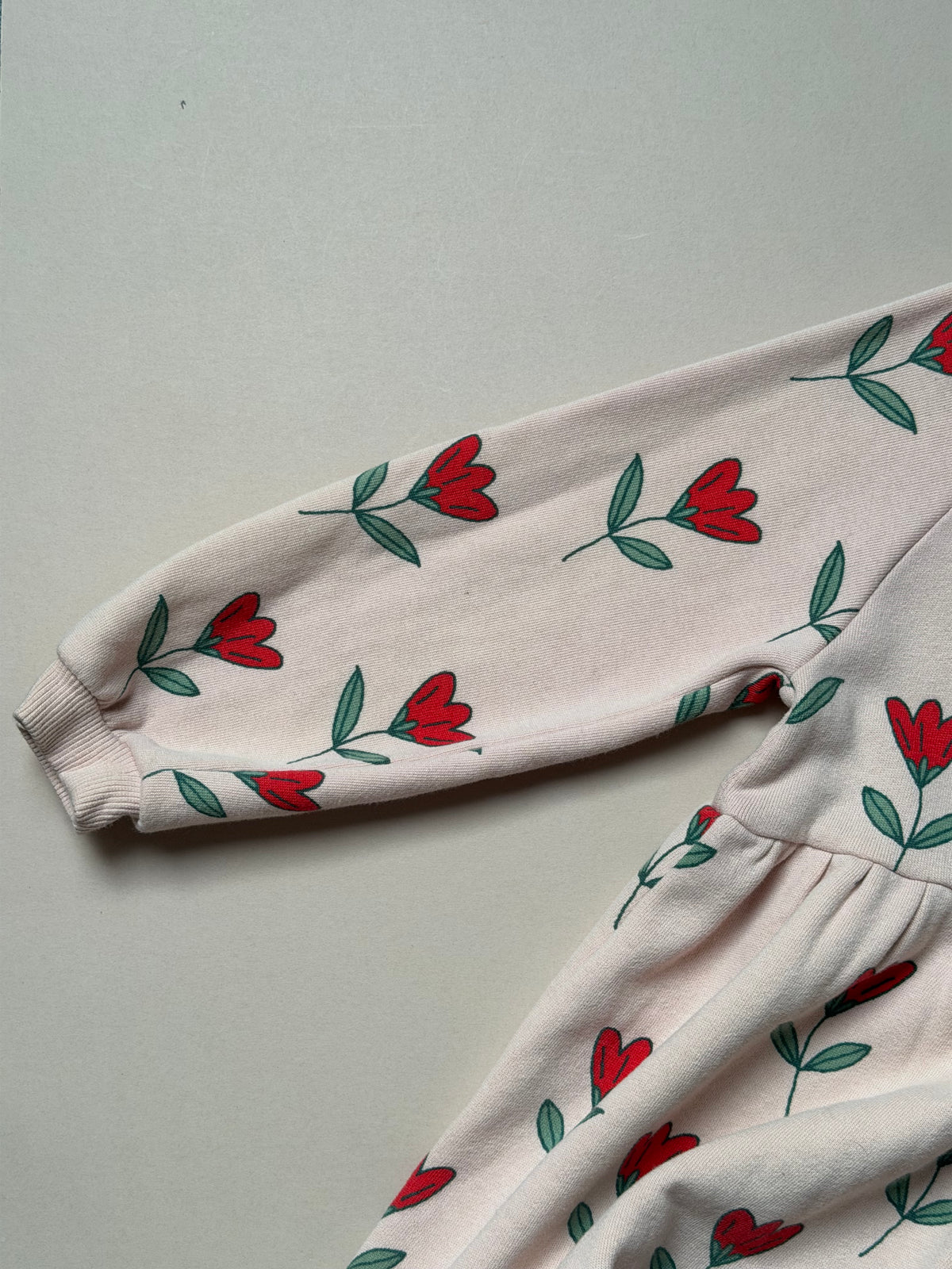 Next Bold Tulip Printed Sweat Dress in 3-4 Years