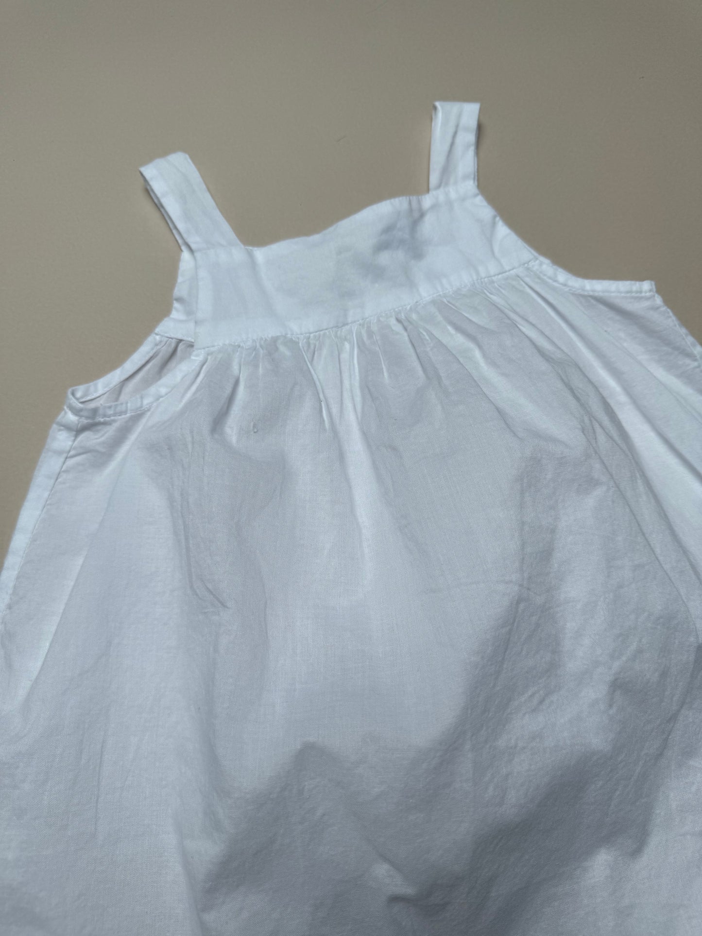 Jacadi Lightweight Cotton Strappy Dress in 12-18 Months