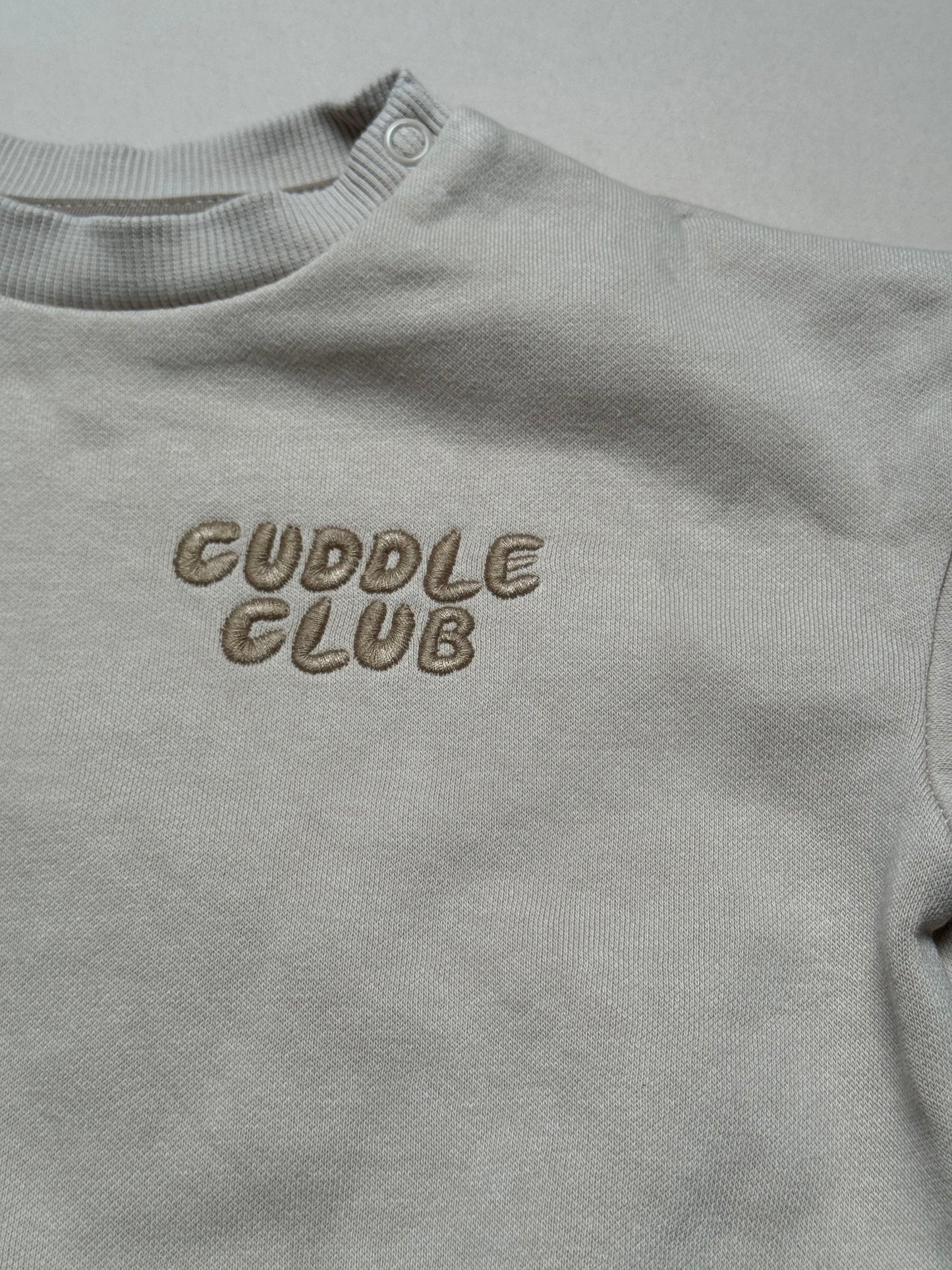 H&M Cuddle Club Sweat Top in 6-9 Months