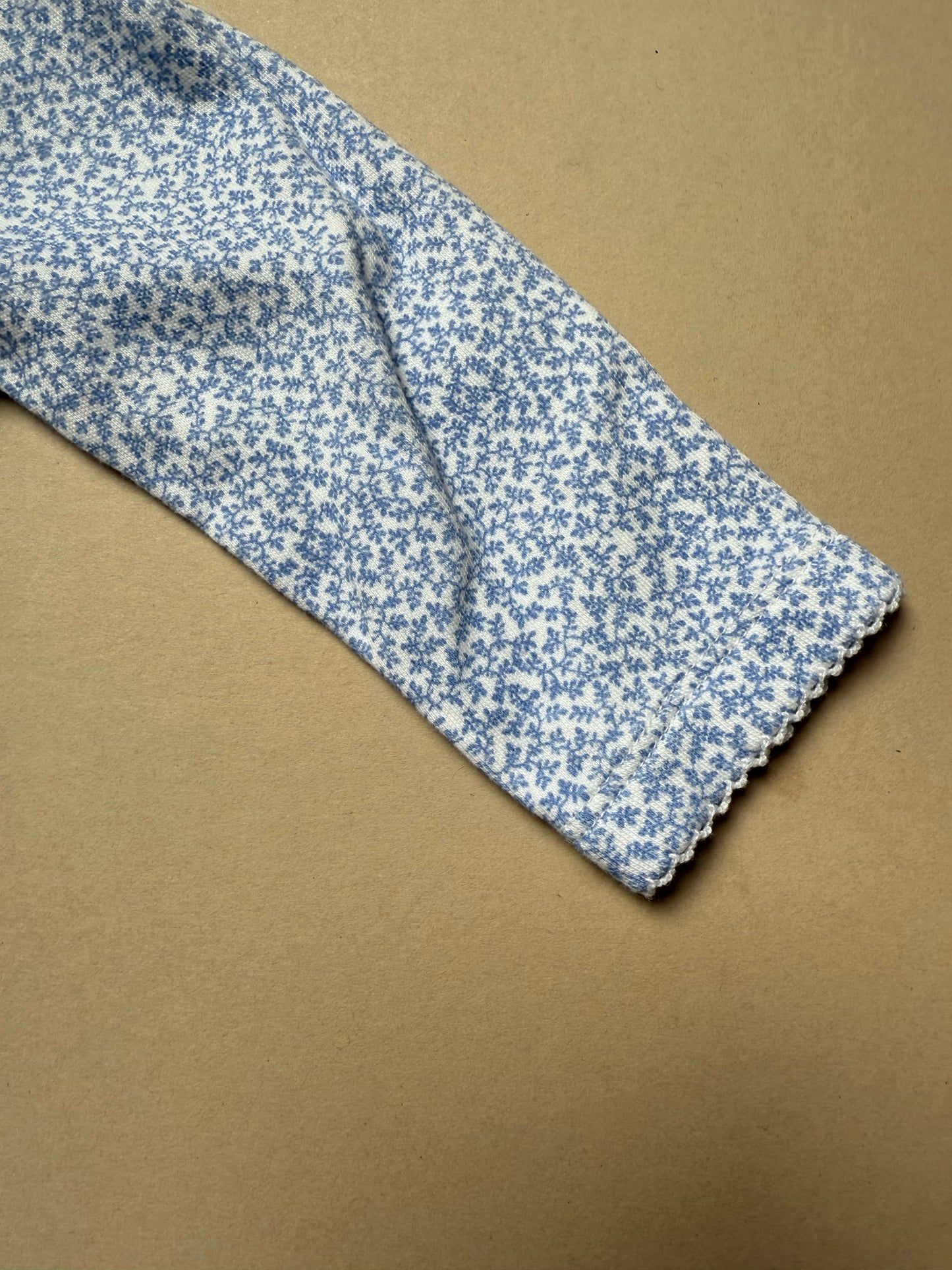 John Lewis Spring Bunnies Long Sleeved Onesie in 0-3 Months