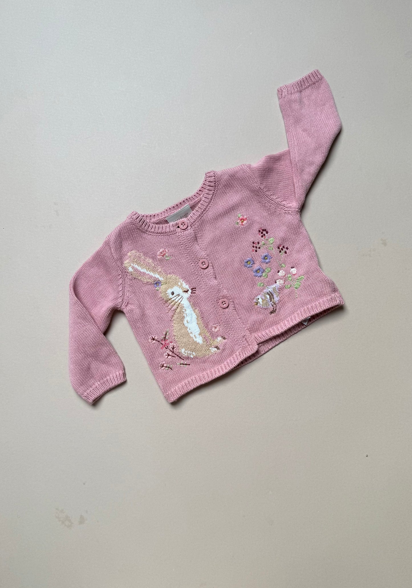 Next Embroidered Lightweight Spring Cardigan in 3-6 Months