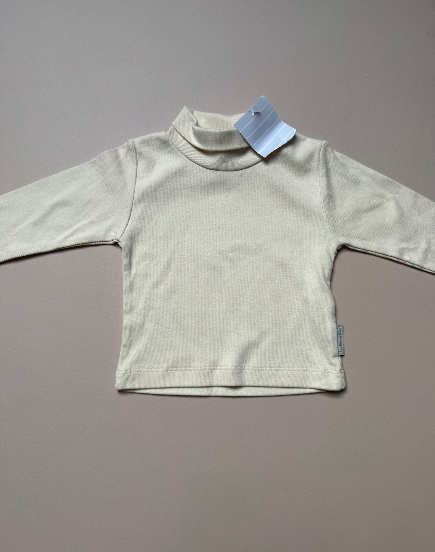 JoJo Maman Bebe Cream Roll Neck in 6-12 Months