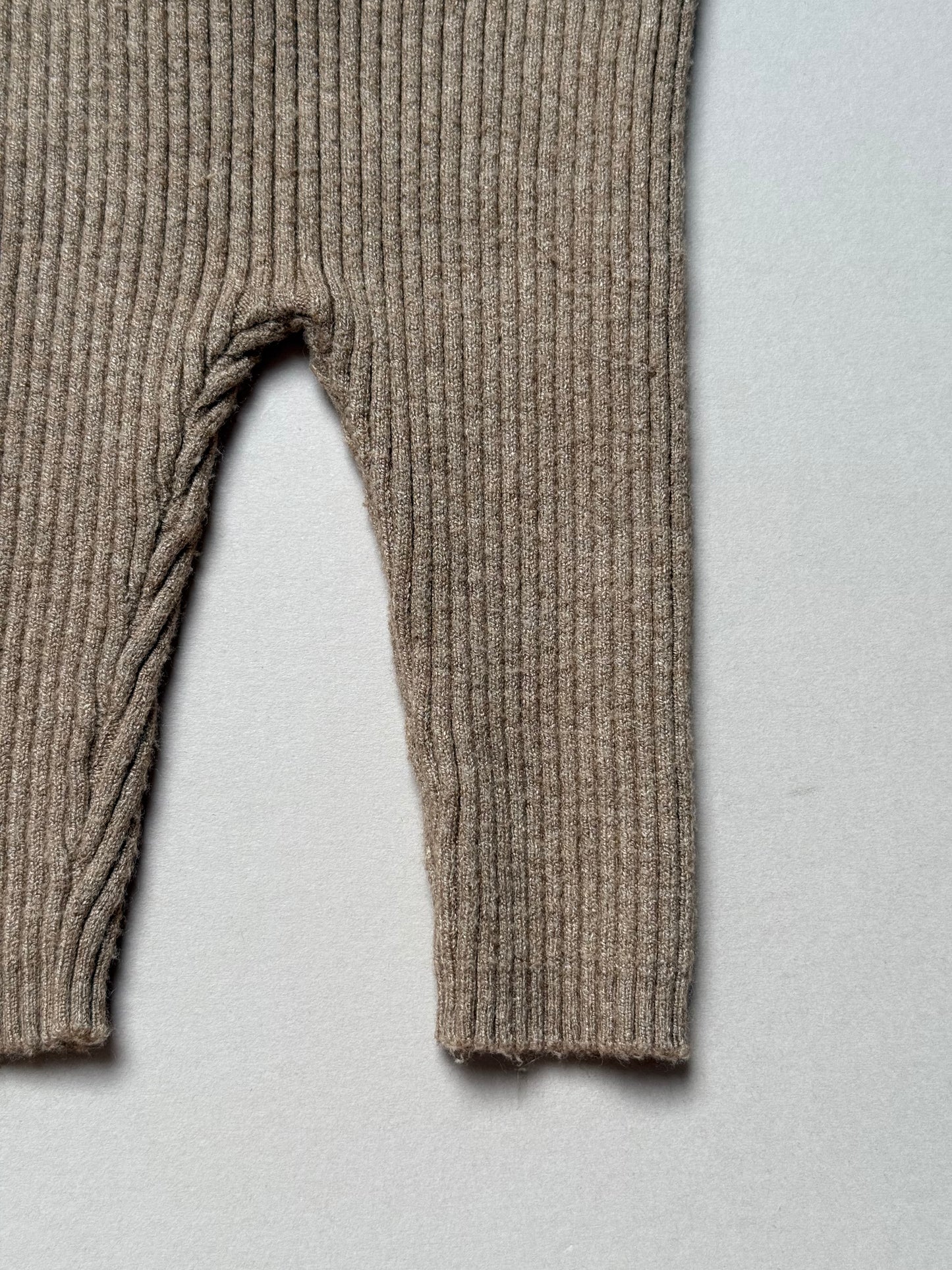 F&F Brown Soft Knitted Set in Newborn