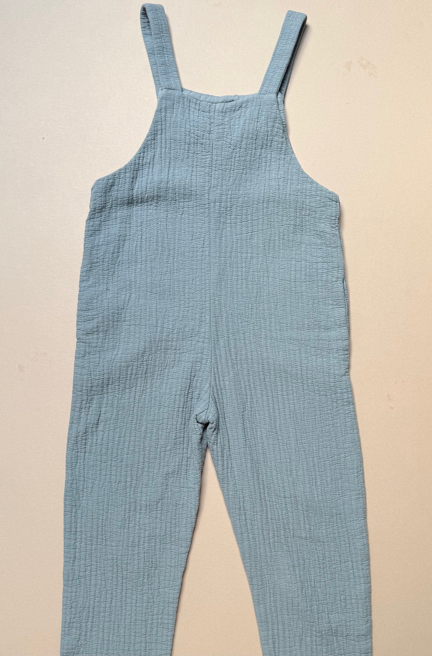 Zara Blue Thick Cotton Dungarees in 3-4 Years