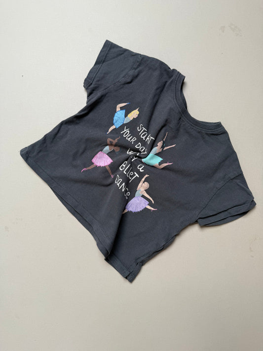 Zara Ballet Dancer Printed T-Shirt in 12-18 Months