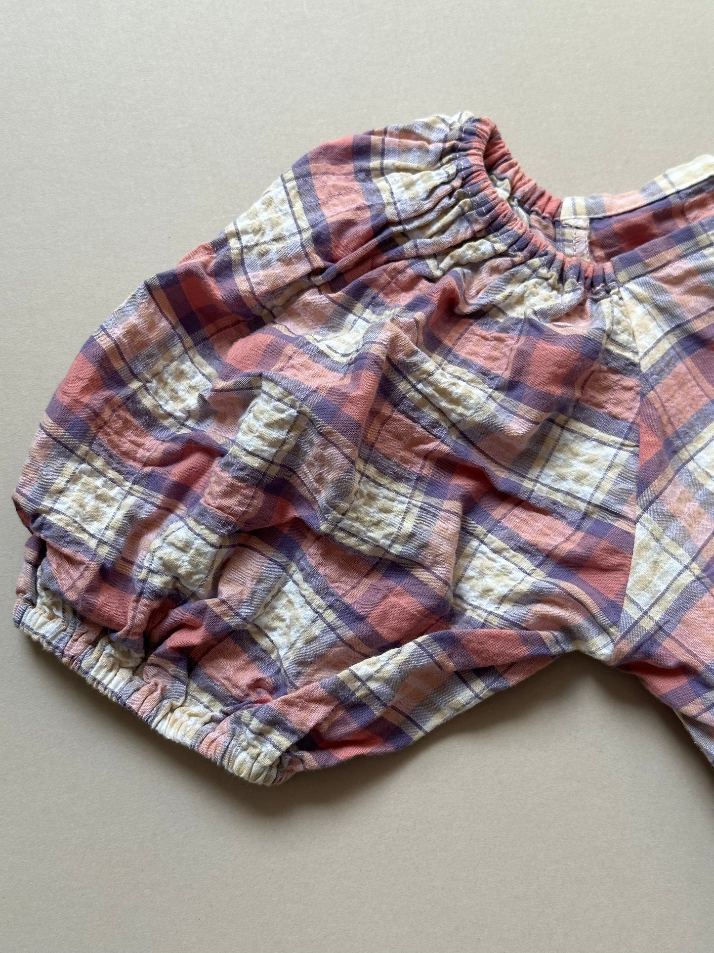 Next Checked Puff Sleeved Summer Dress in 5 Years
