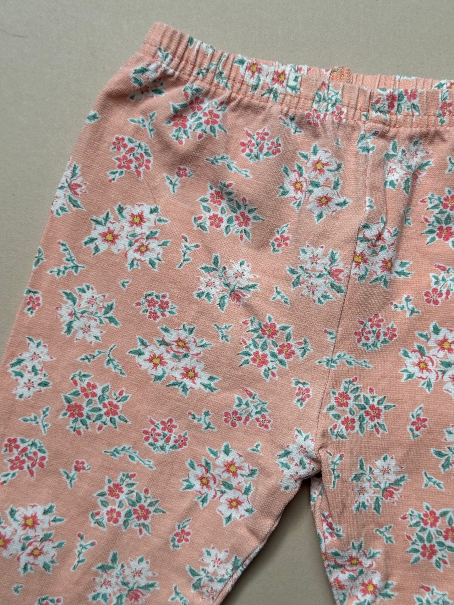 Vintage Adams Floral Sweat Top & Leggings Set in 3-6 Months