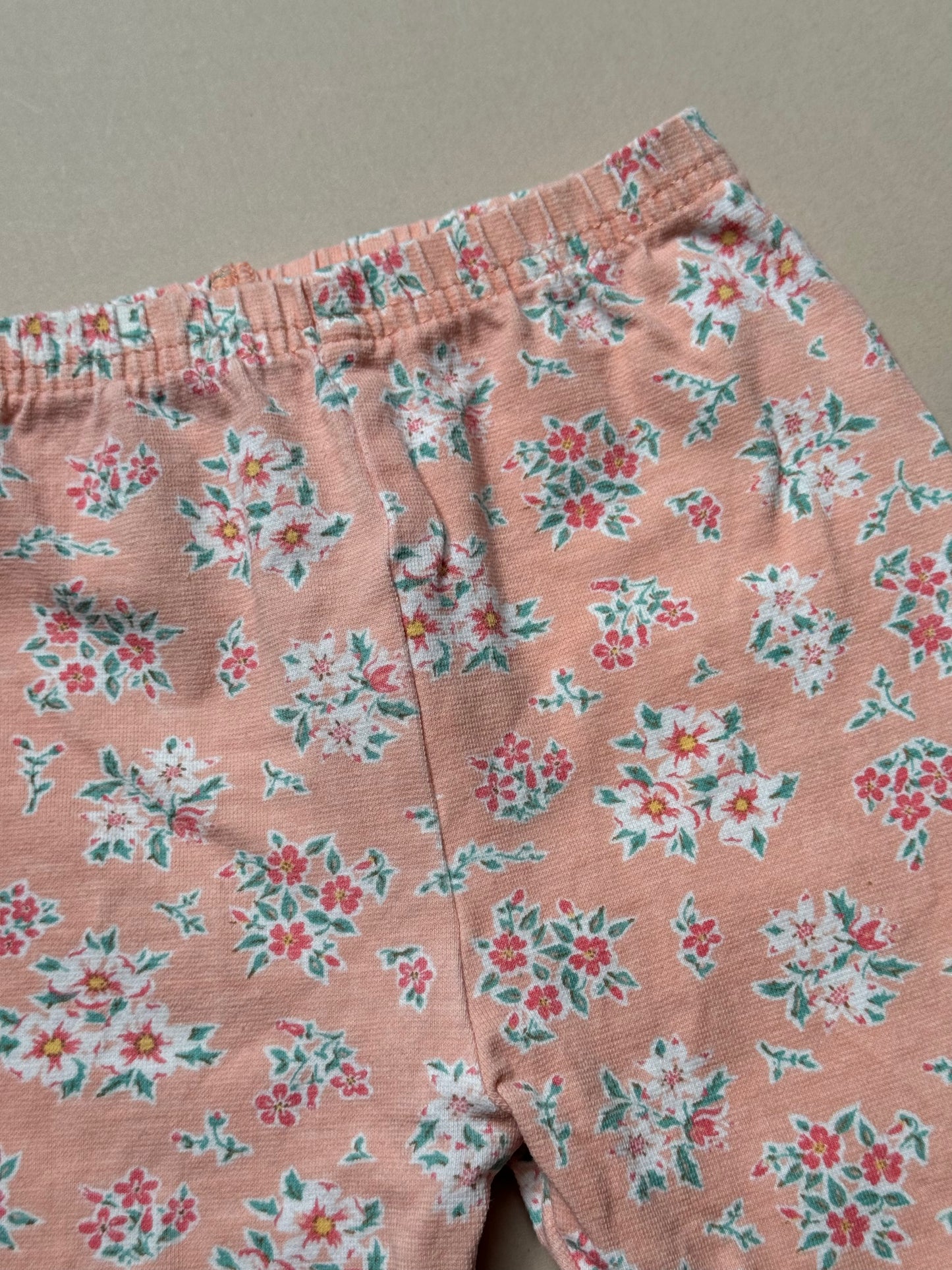 Vintage Adams Floral Sweat Top & Leggings Set in 3-6 Months
