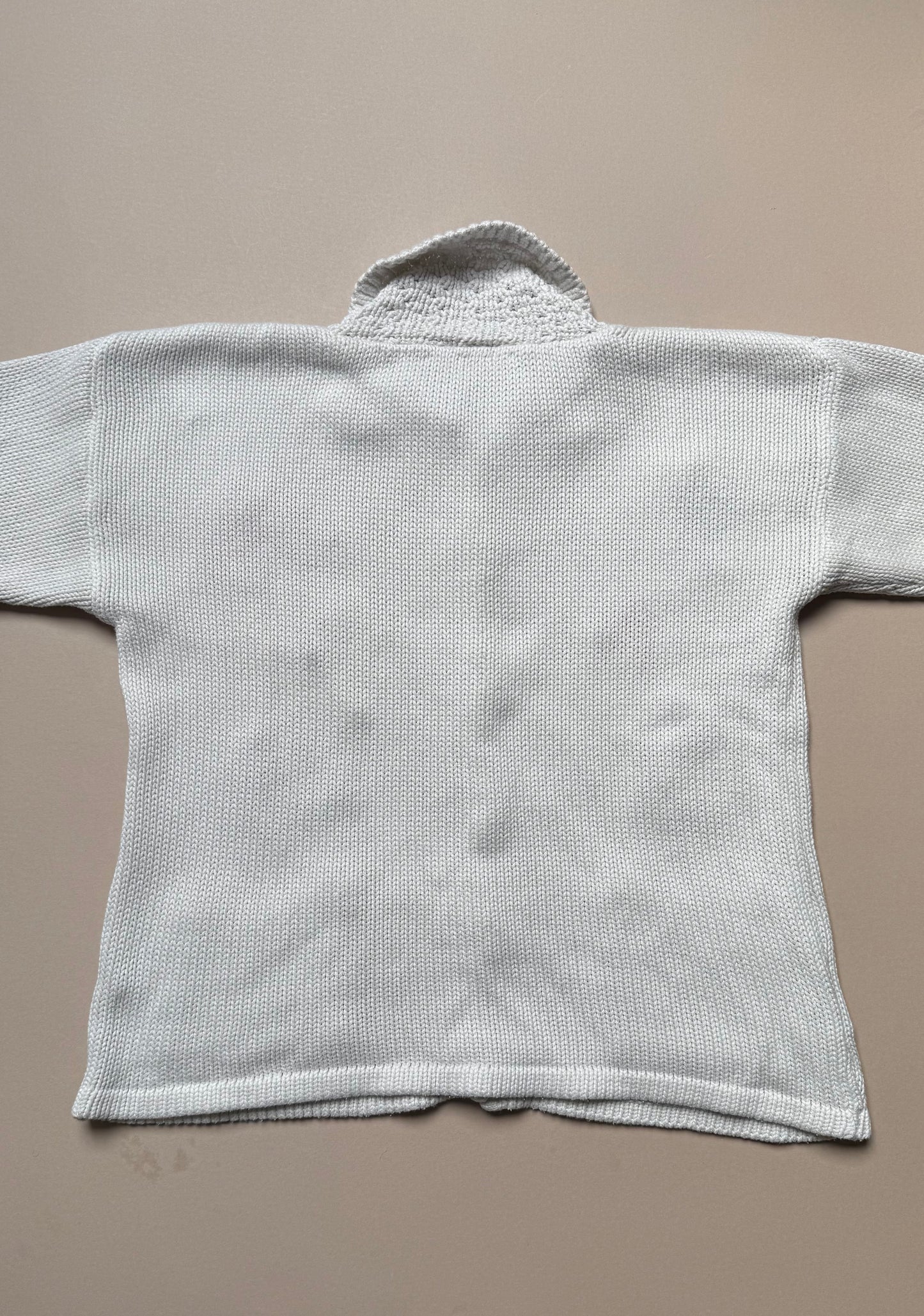 Vintage Ladybird Embroidered Collared Cardigan in 7-8 years