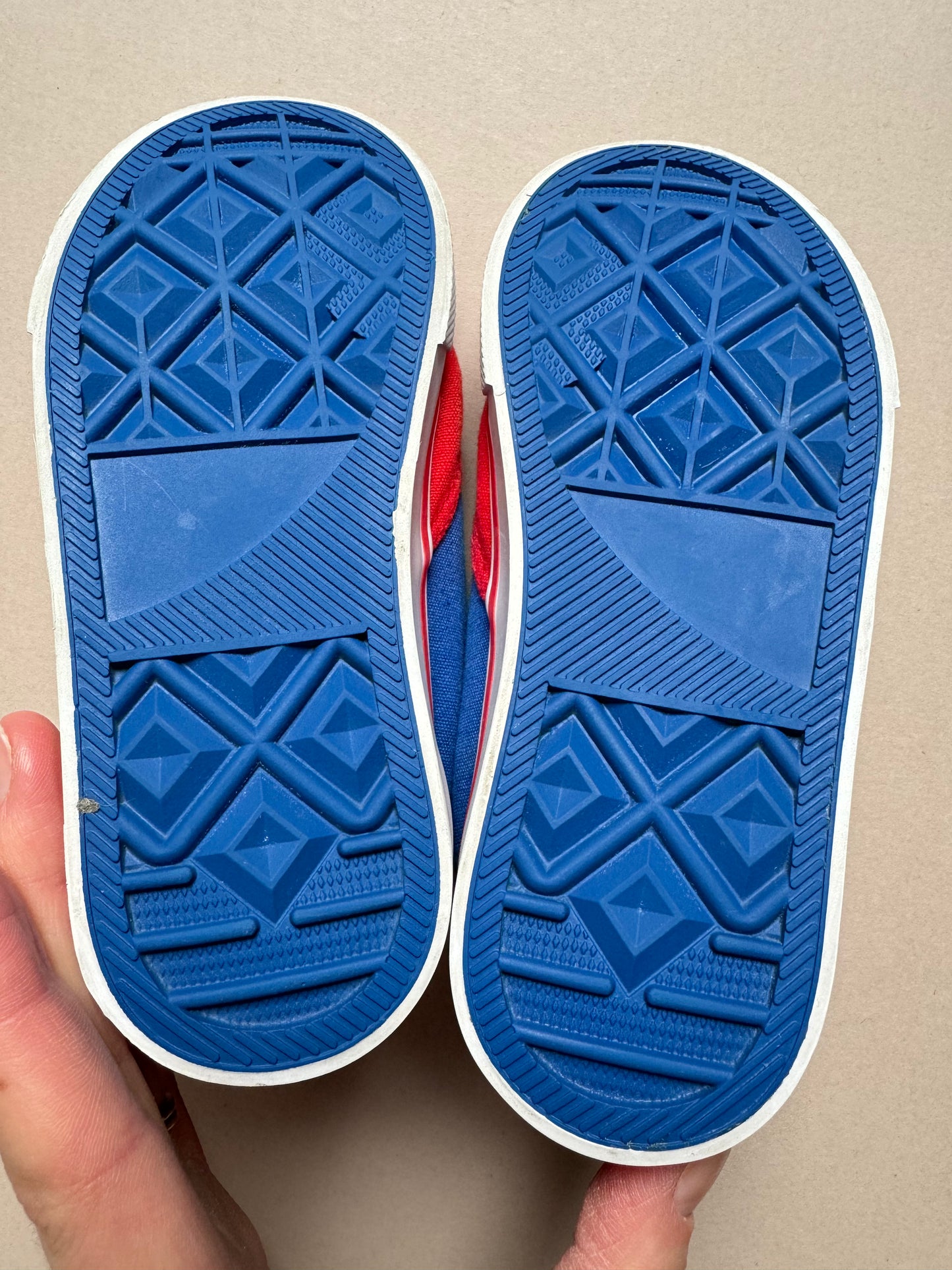 Marks & Spencer Tri Colour Canvas Trainers in UK 9