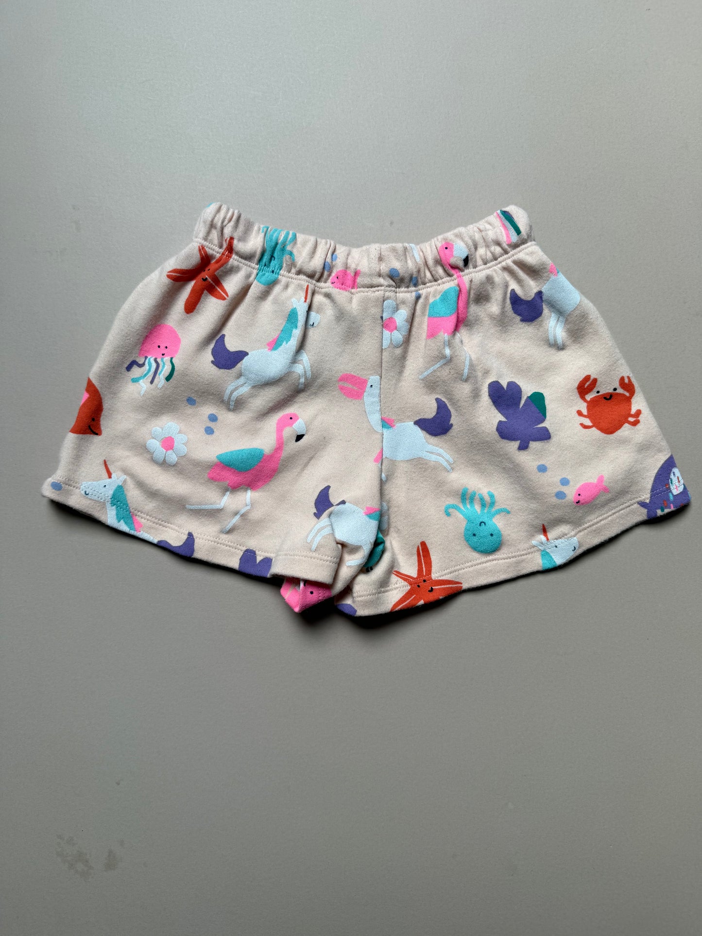 Marks & Spencer Under The Sea Cotton Shorts in 3-4 Years