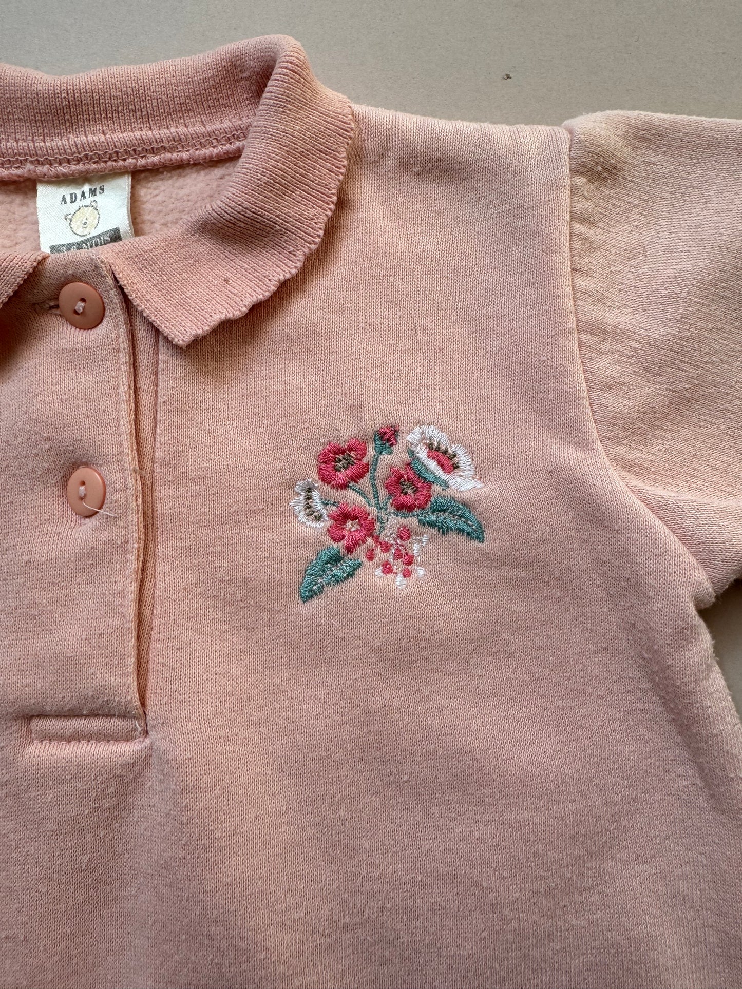 Vintage Adams Floral Sweat Top & Leggings Set in 3-6 Months