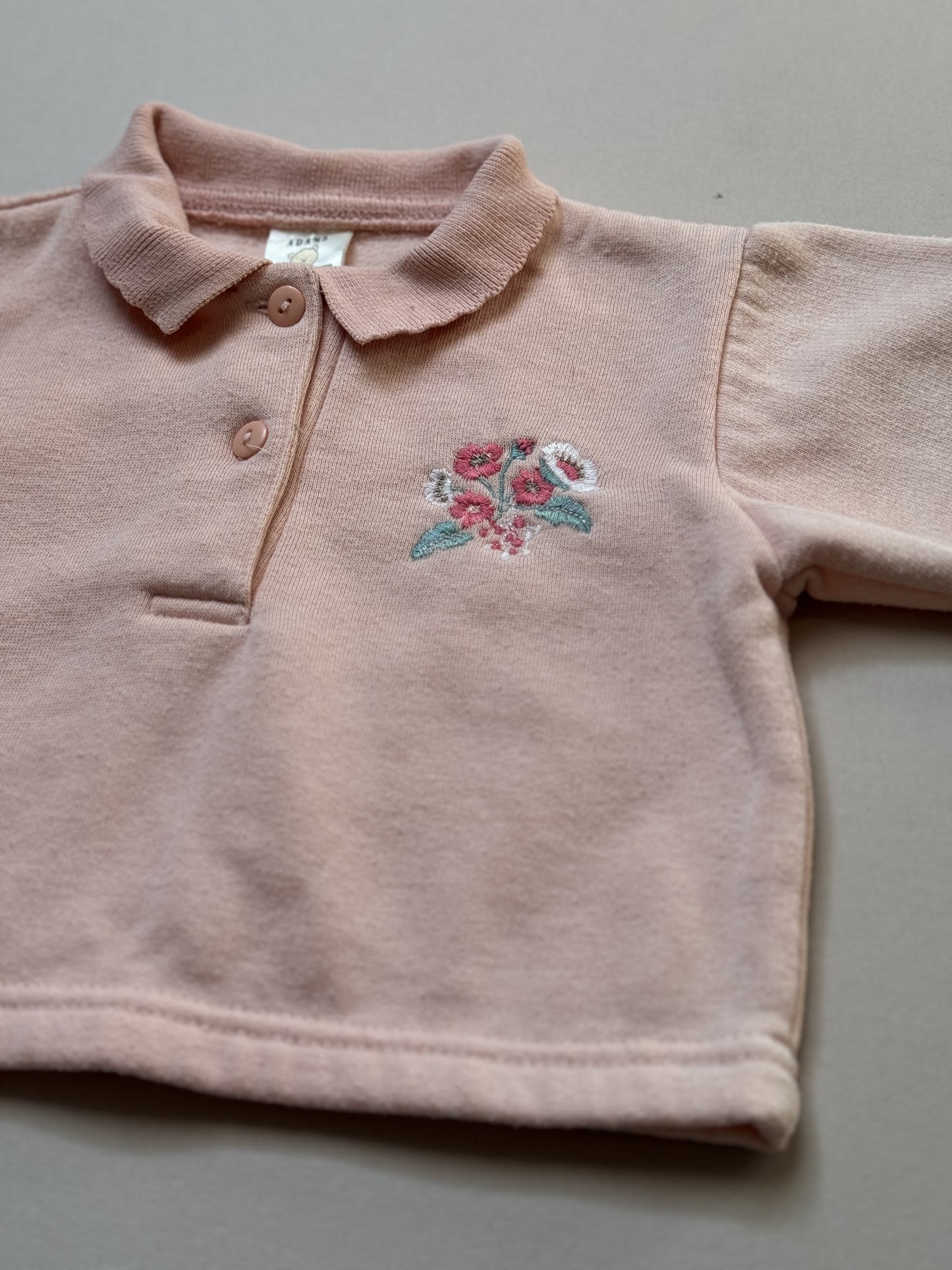 Vintage Adams Floral Sweat Top & Leggings Set in 3-6 Months