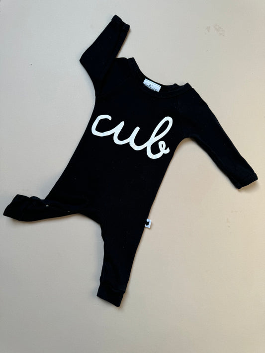 Tobias & the Bear Cub Long Sleeved Onesie in 0-3 Months
