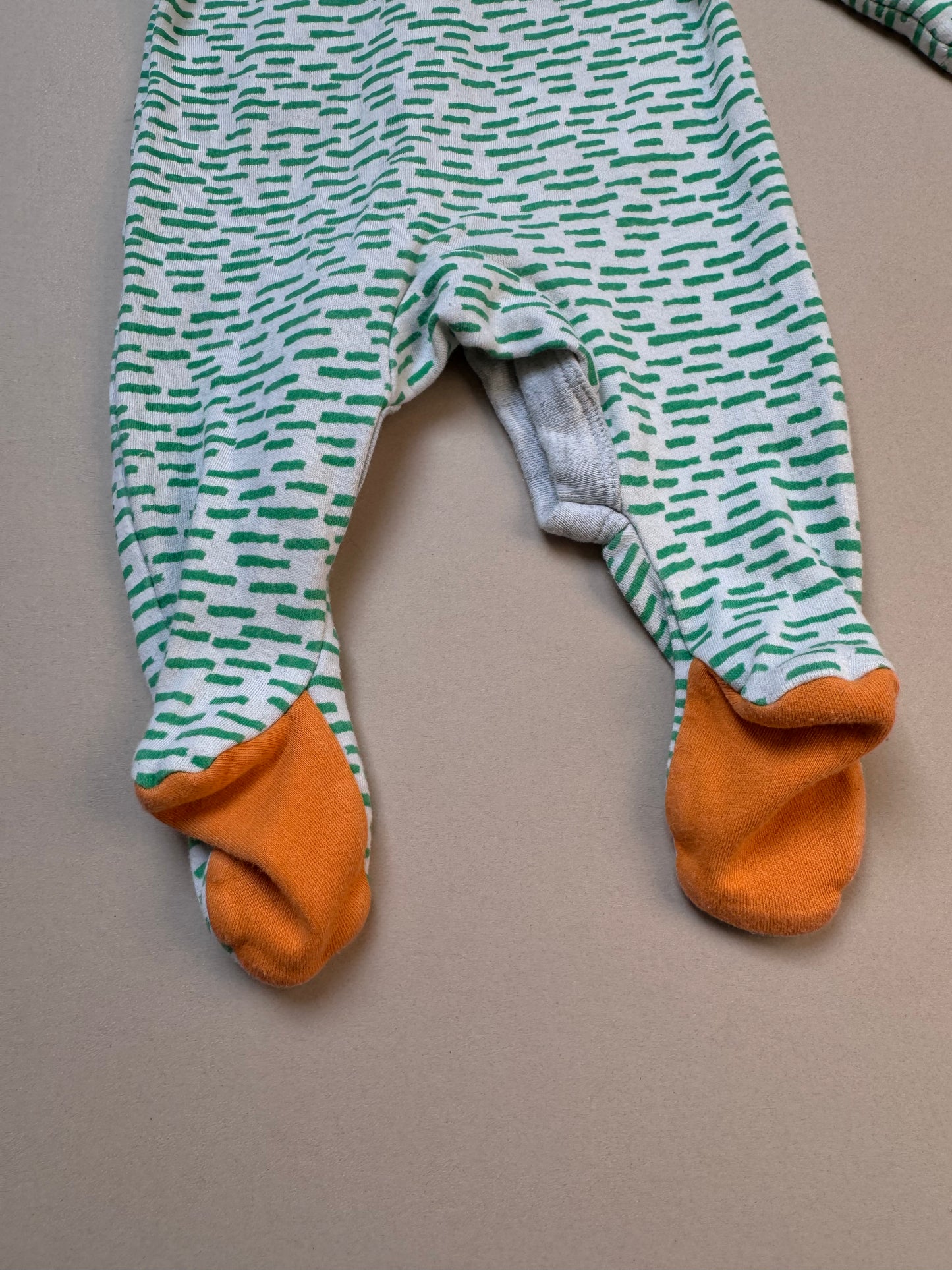 Marks & Spencer Crocodile Long Sleeved Onesie in Newborn