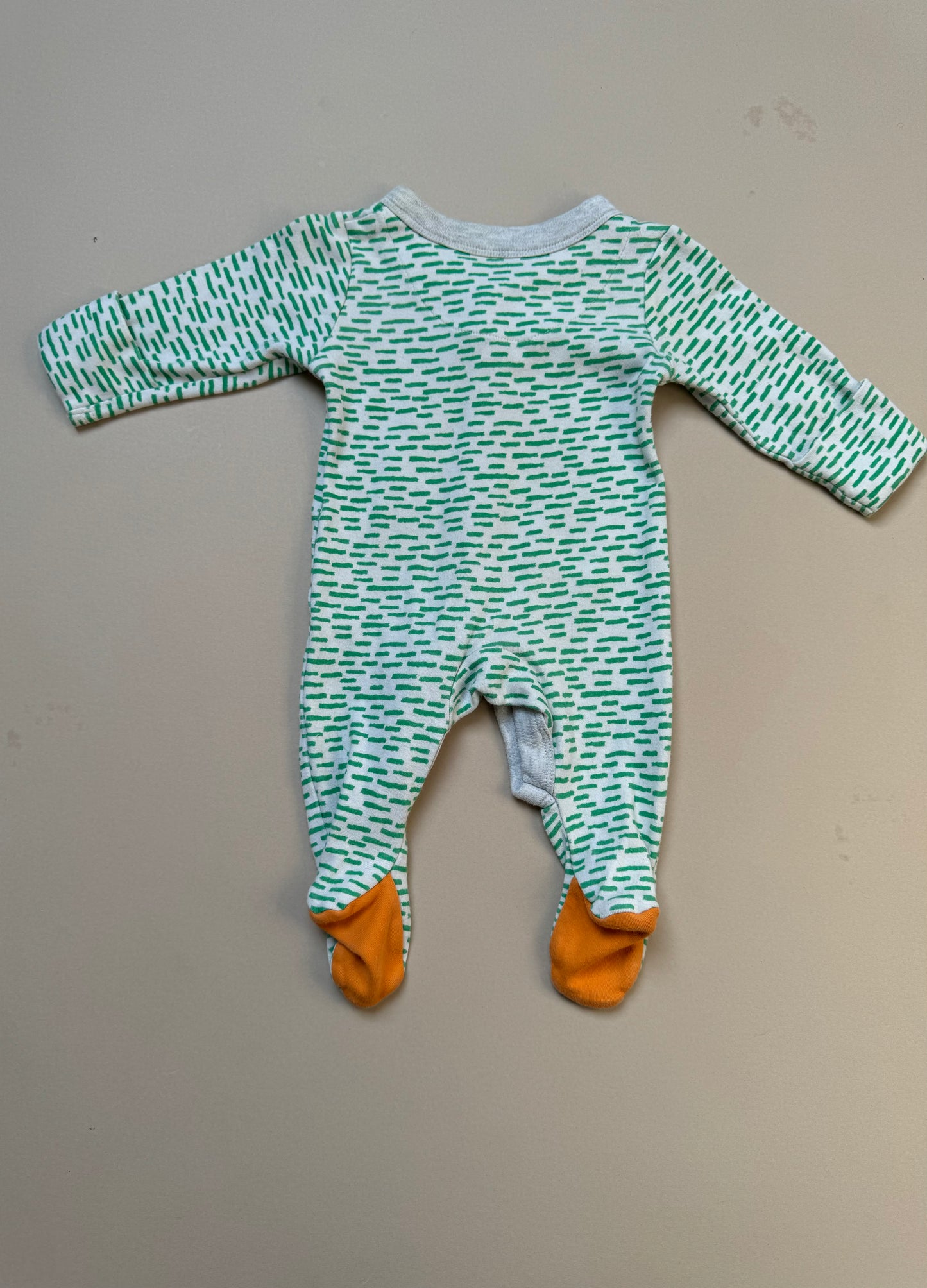 Marks & Spencer Crocodile Long Sleeved Onesie in Newborn