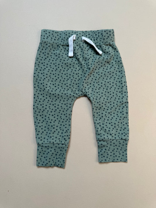 George Dotty Green Leggings in 3-6 Months