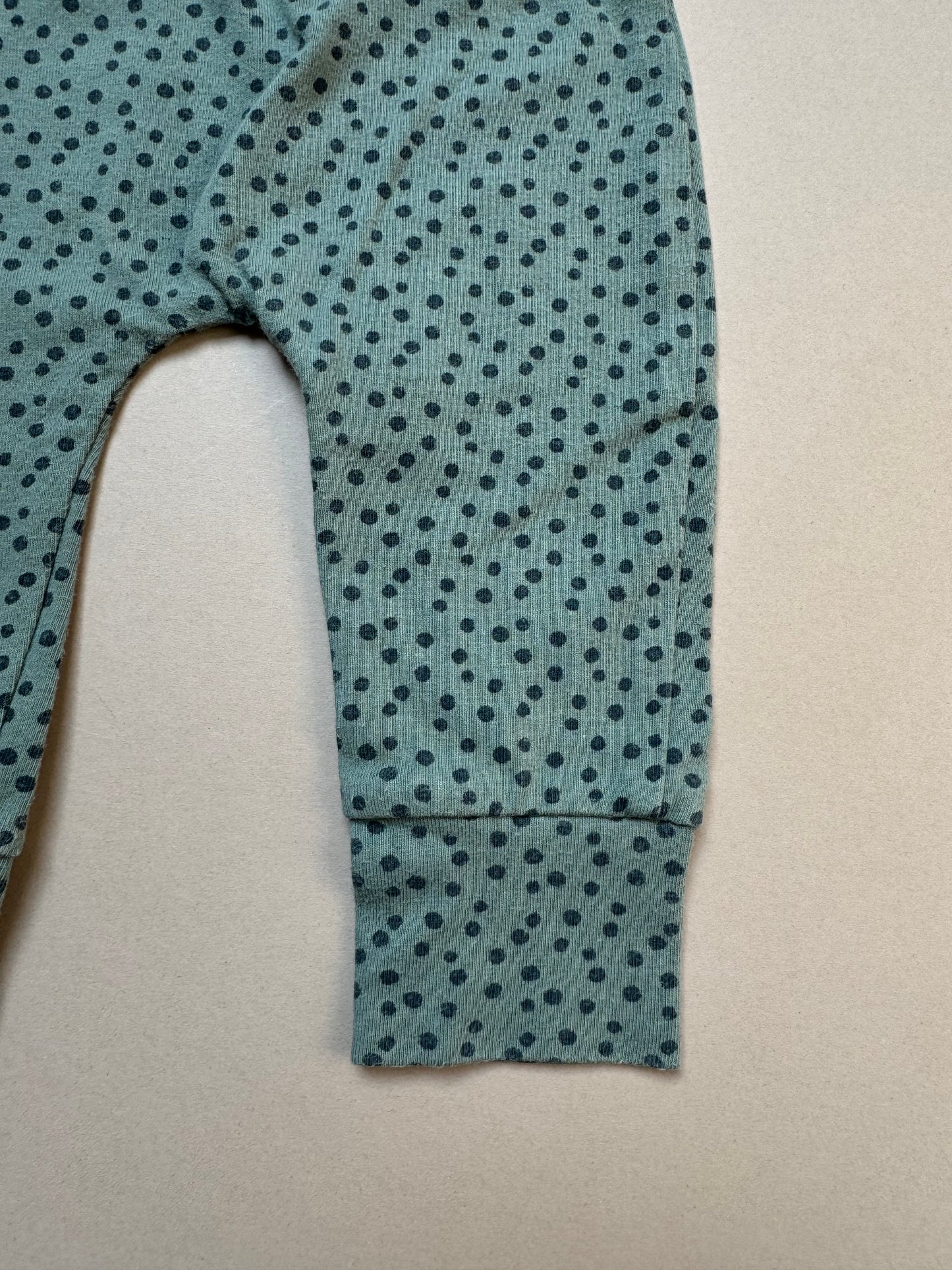 George Dotty Green Leggings in 3-6 Months