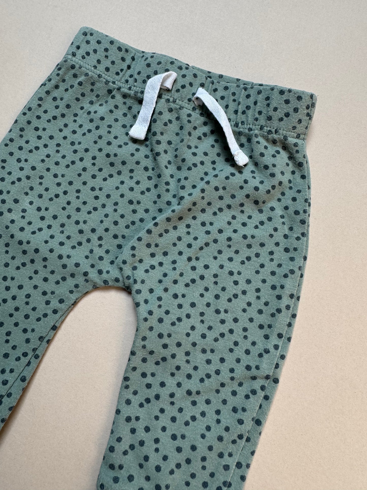 George Dotty Green Leggings in 3-6 Months