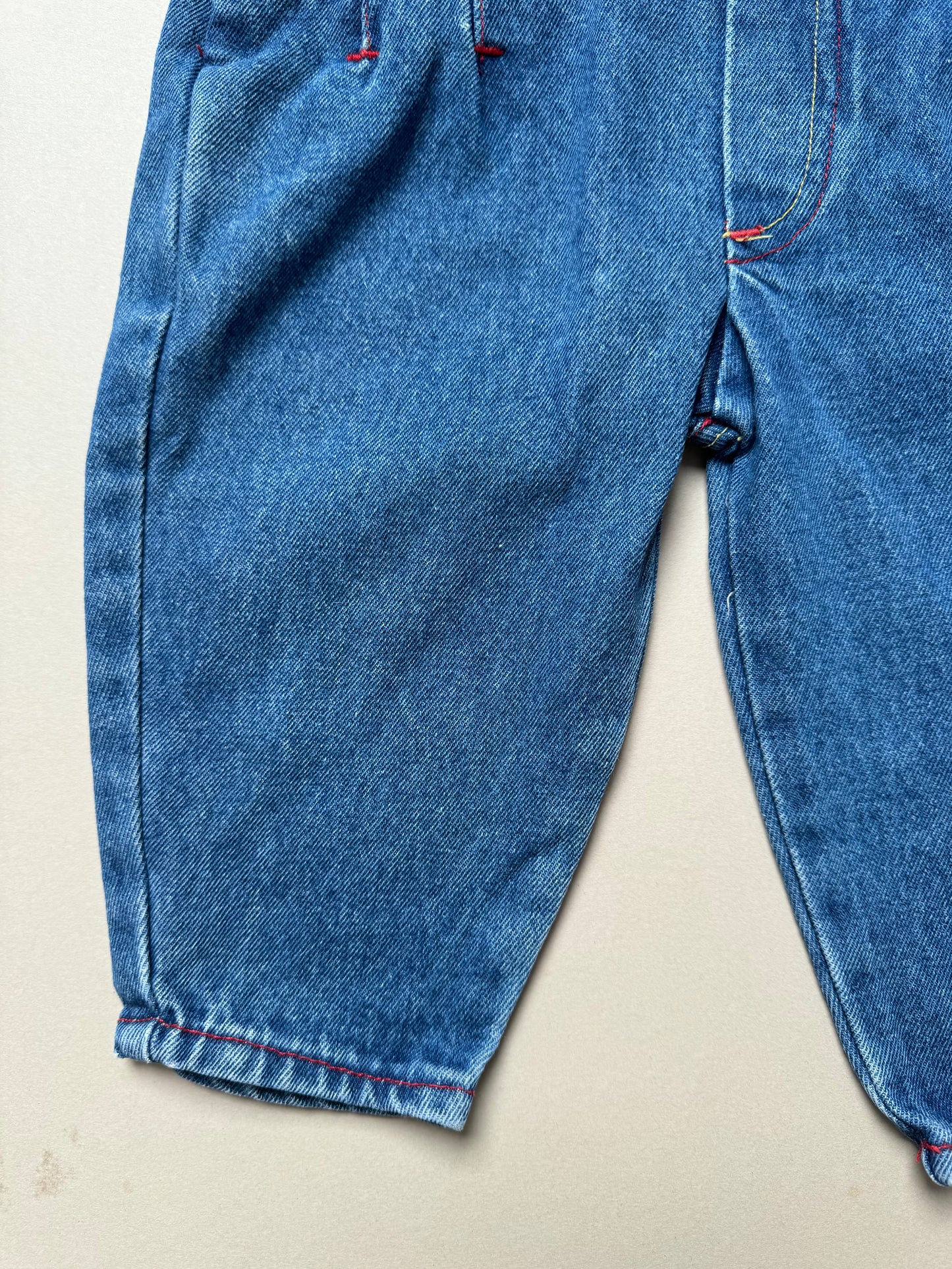 Vintage C&A Denim Dungarees in 3-6 Months