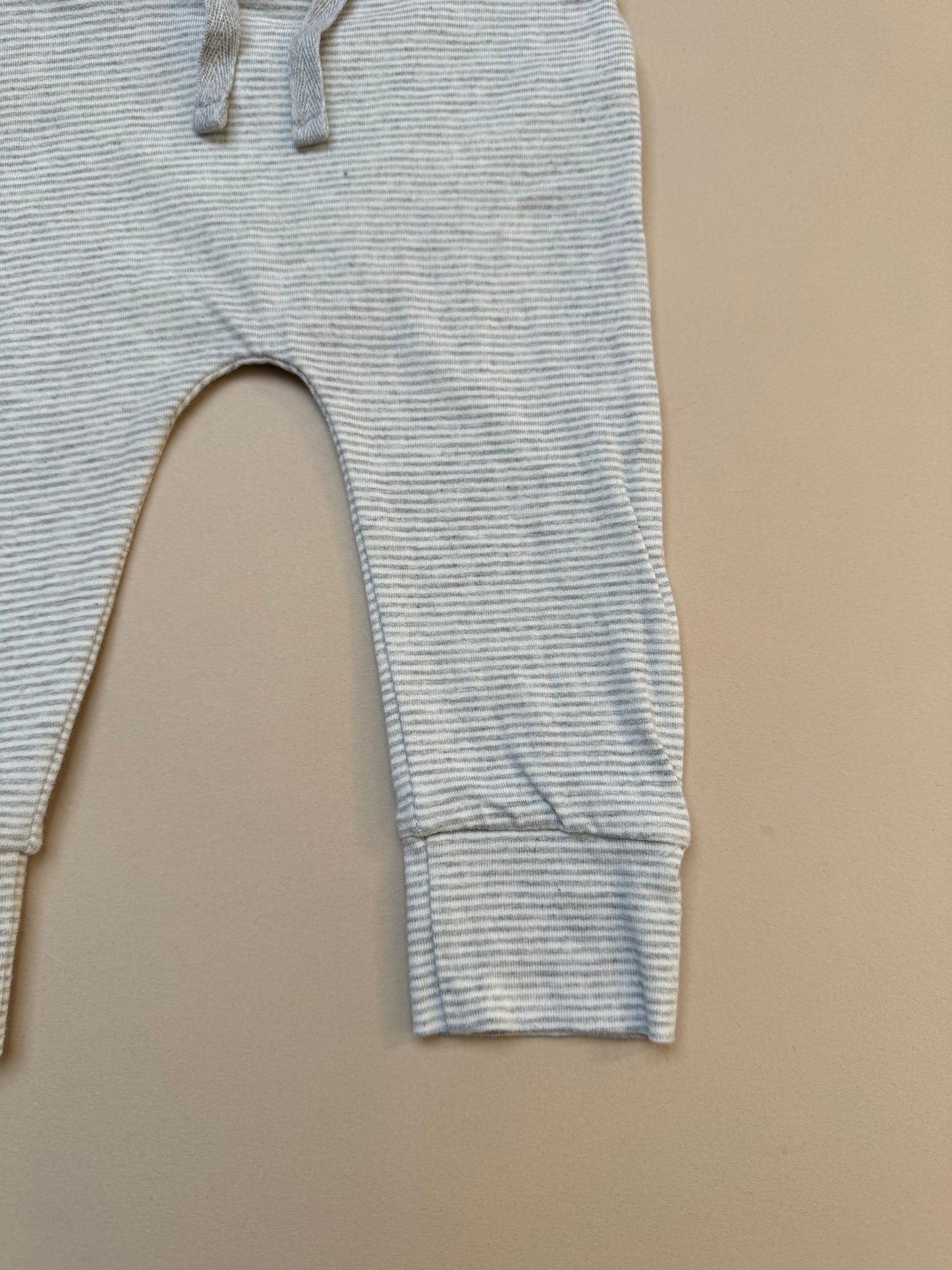 George Grey Striped Leggings in 3-6 Months