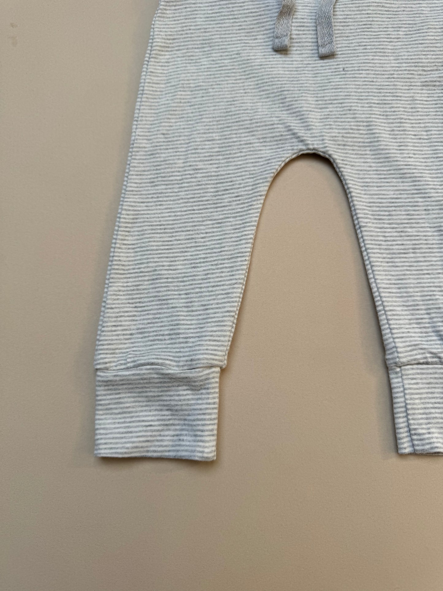 George Grey Striped Leggings in 3-6 Months