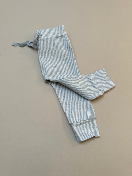 George Grey Striped Leggings in 3-6 Months