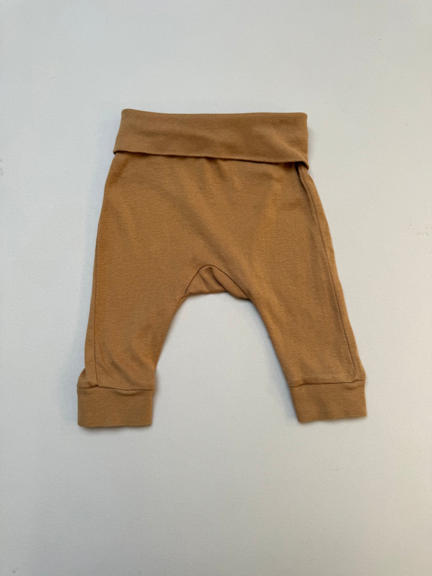 H&M Oversized Tan Leggings in 2-4 Months