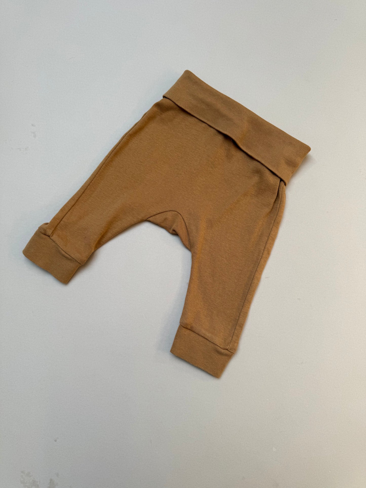 H&M Oversized Tan Leggings in 2-4 Months
