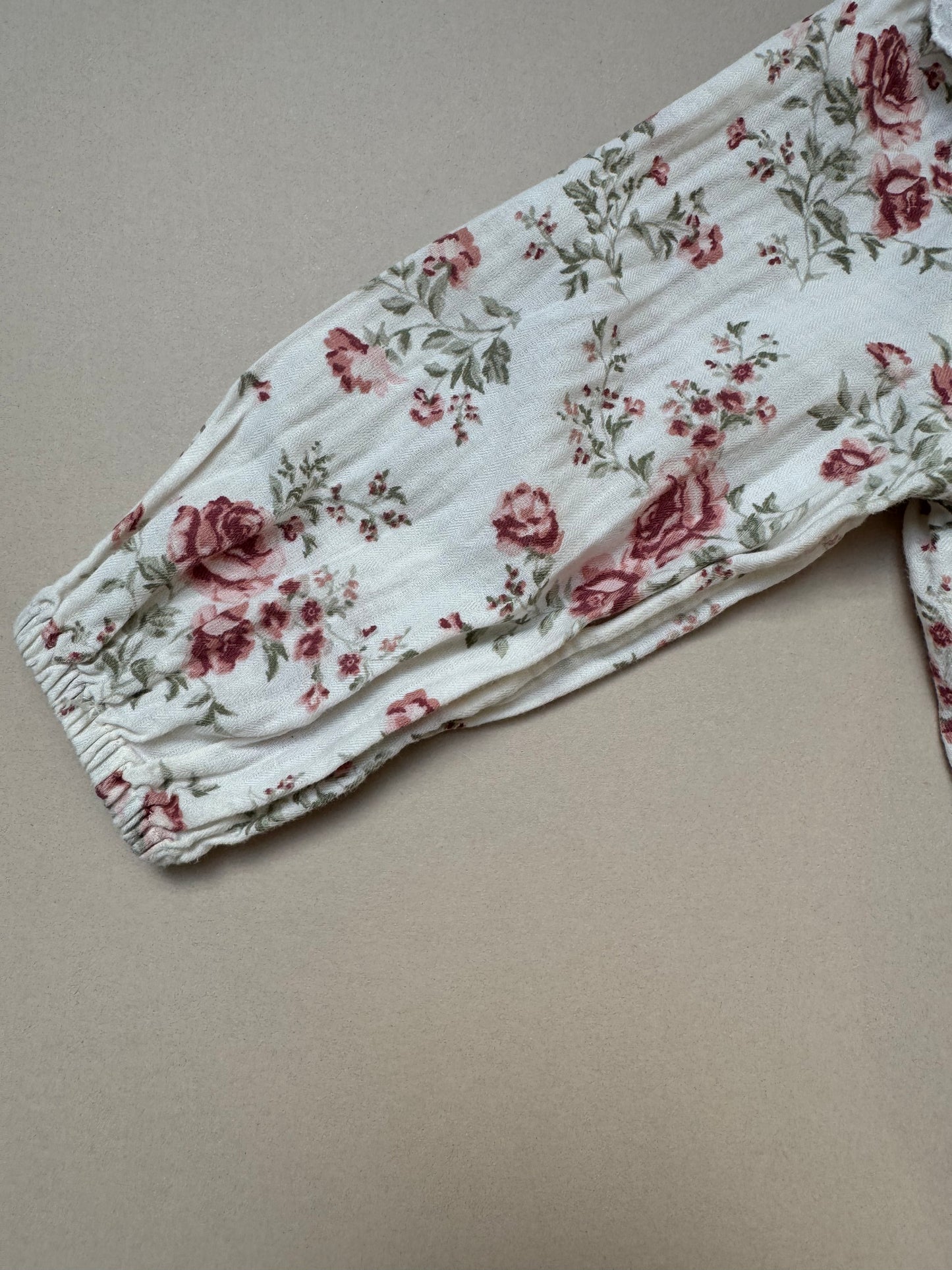 Newbie Rose Printed Blouse in 4-6 Months