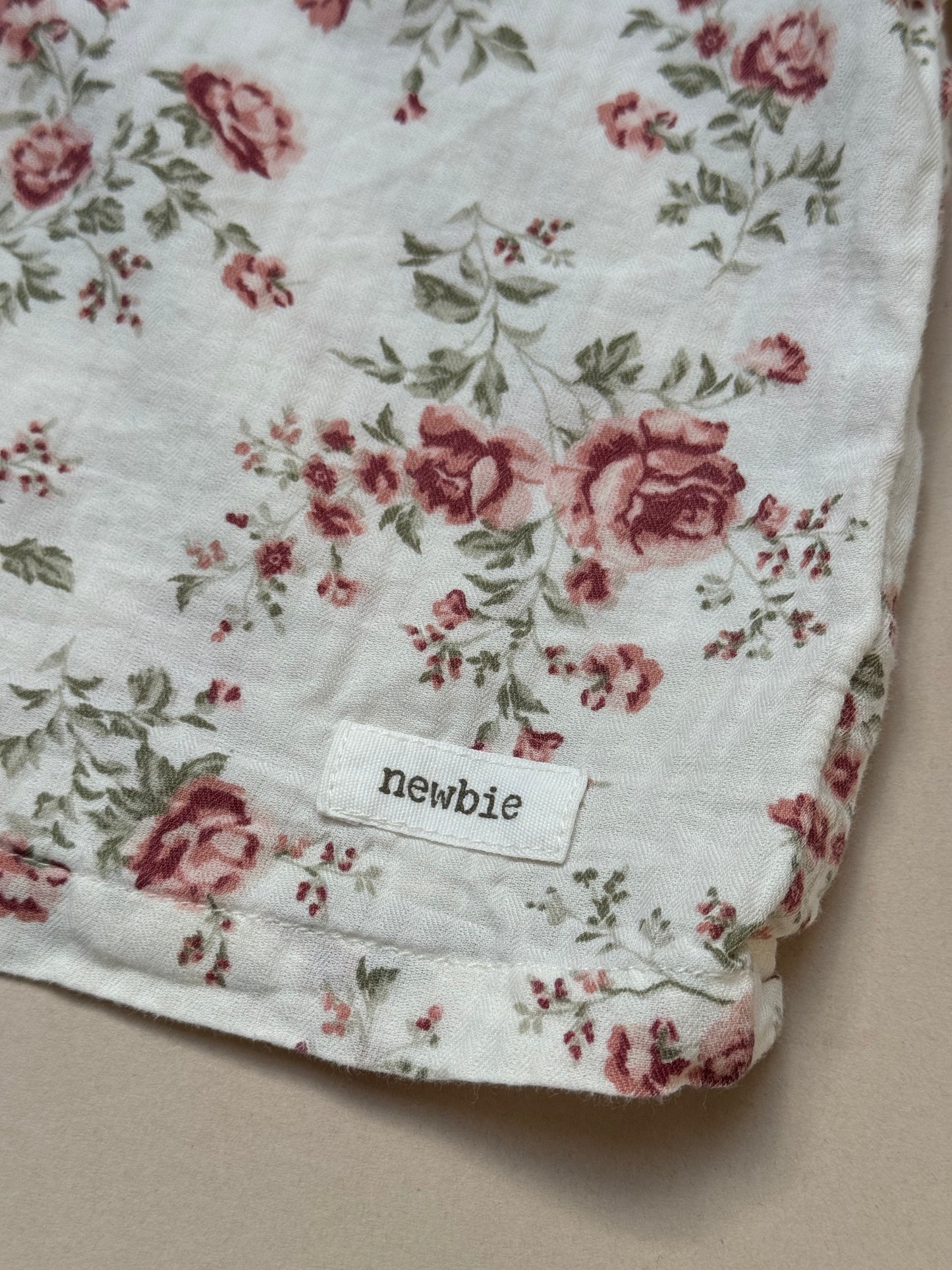 Newbie Rose Printed Blouse in 4-6 Months