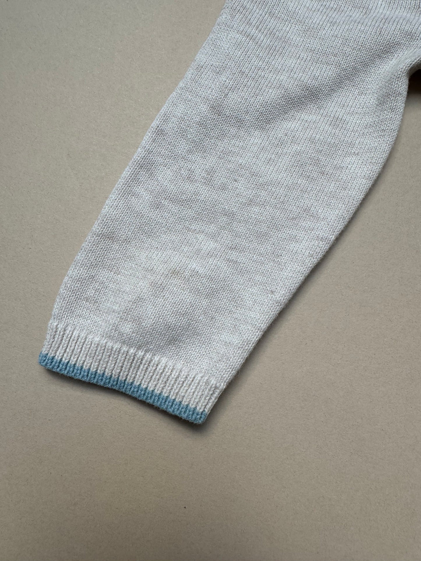 Marks & Spencer Pear Knitted Long Sleeved Dress in 3-6 Months