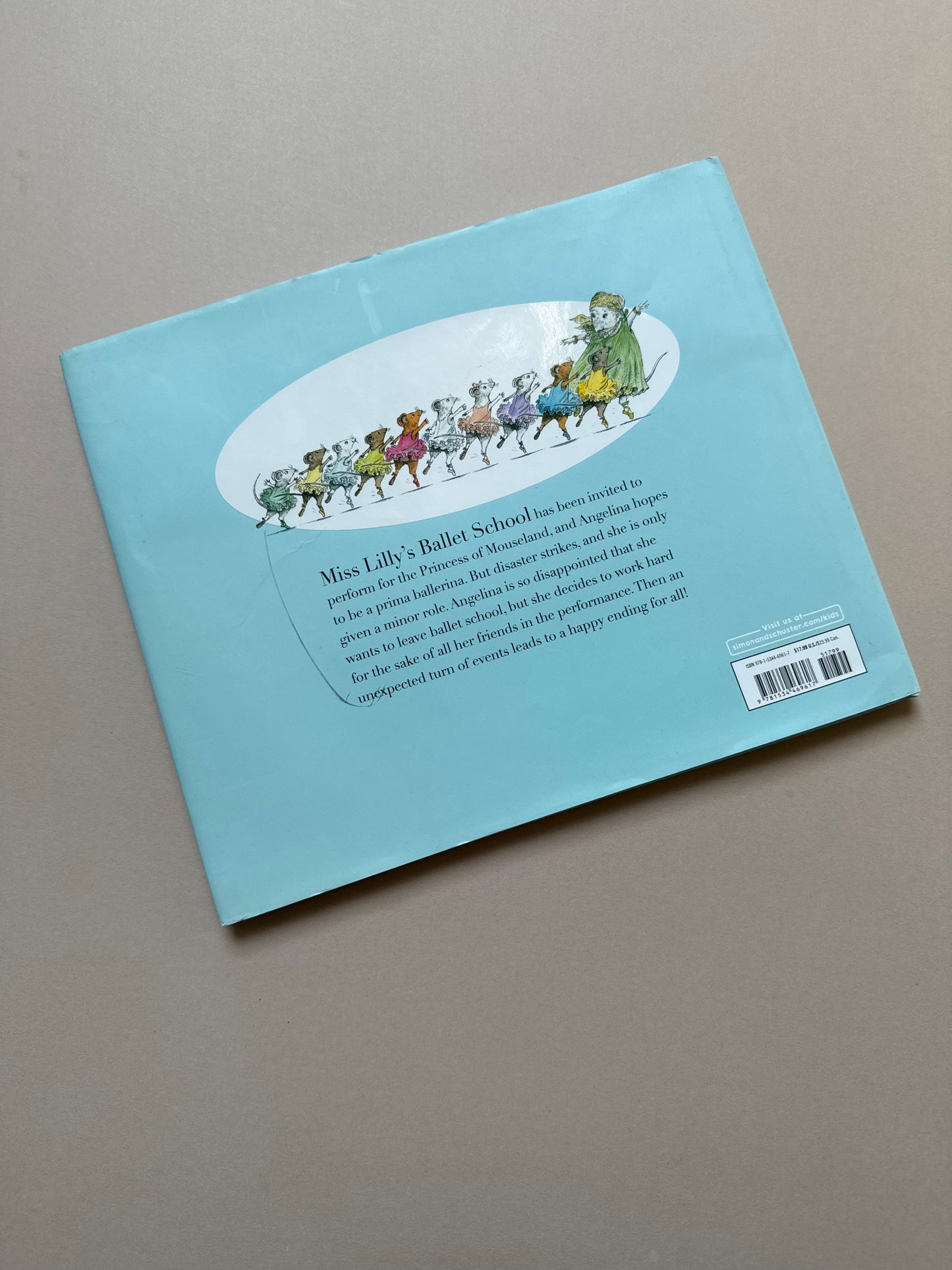 Angelina & The Princess Hardback Book By Katharine Holabird