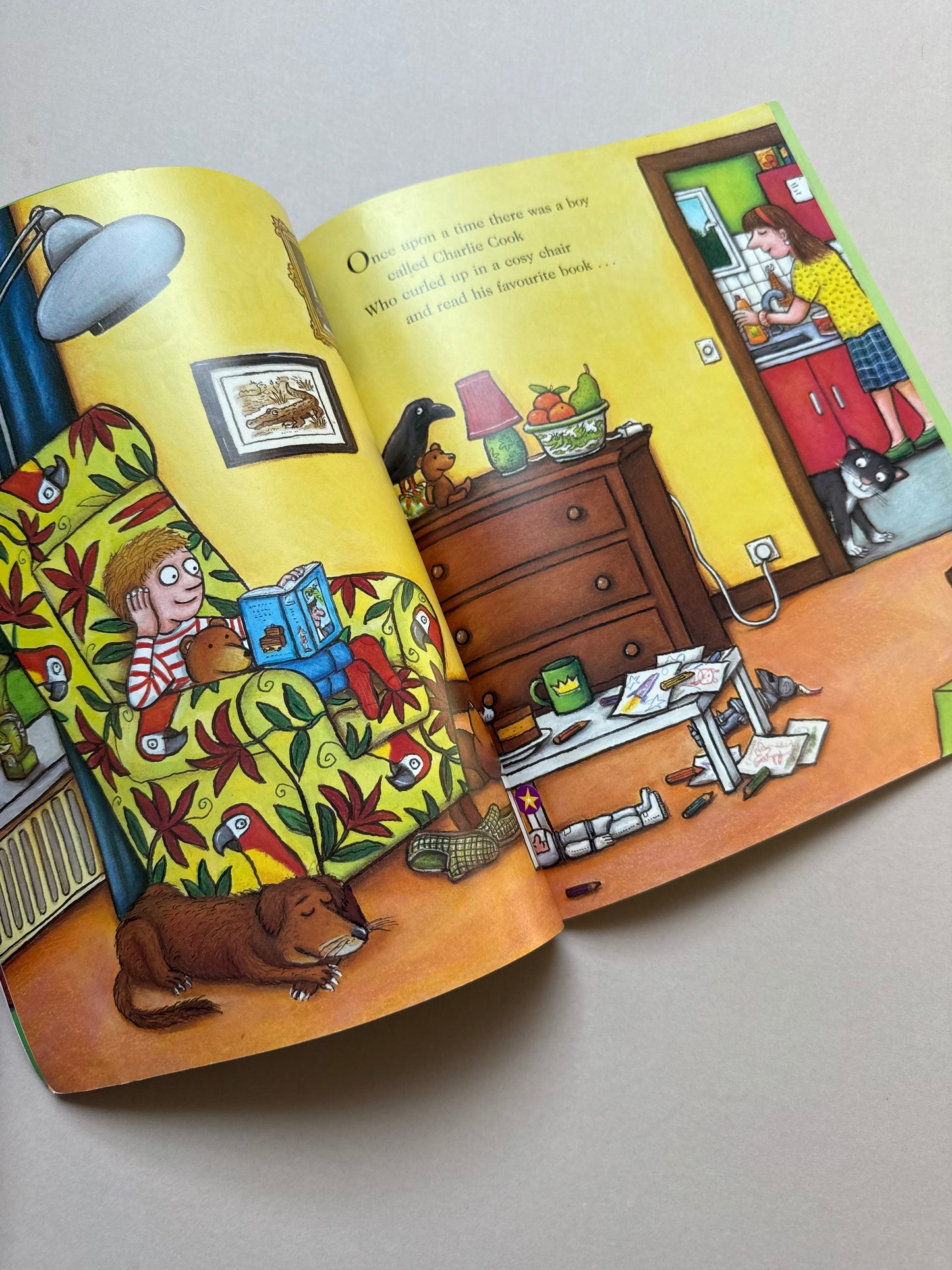 Charlie Cooks Favourite Book Paperback Book By Julia Donaldson