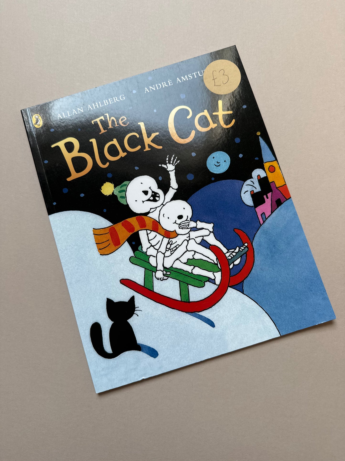 Funny Bones: The Black Cat By Allan Ahlberg Paperback Book