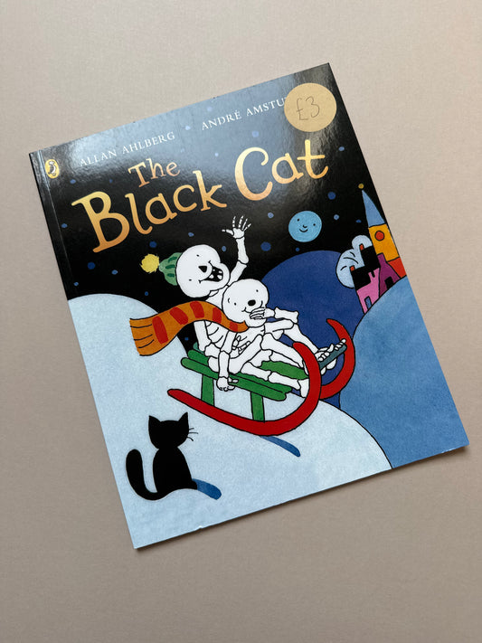 Funny Bones: The Black Cat By Allan Ahlberg Paperback Book