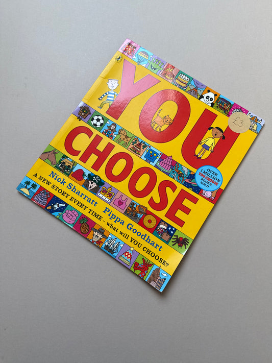 You Choose Paperback Book By Pippa Goodhart