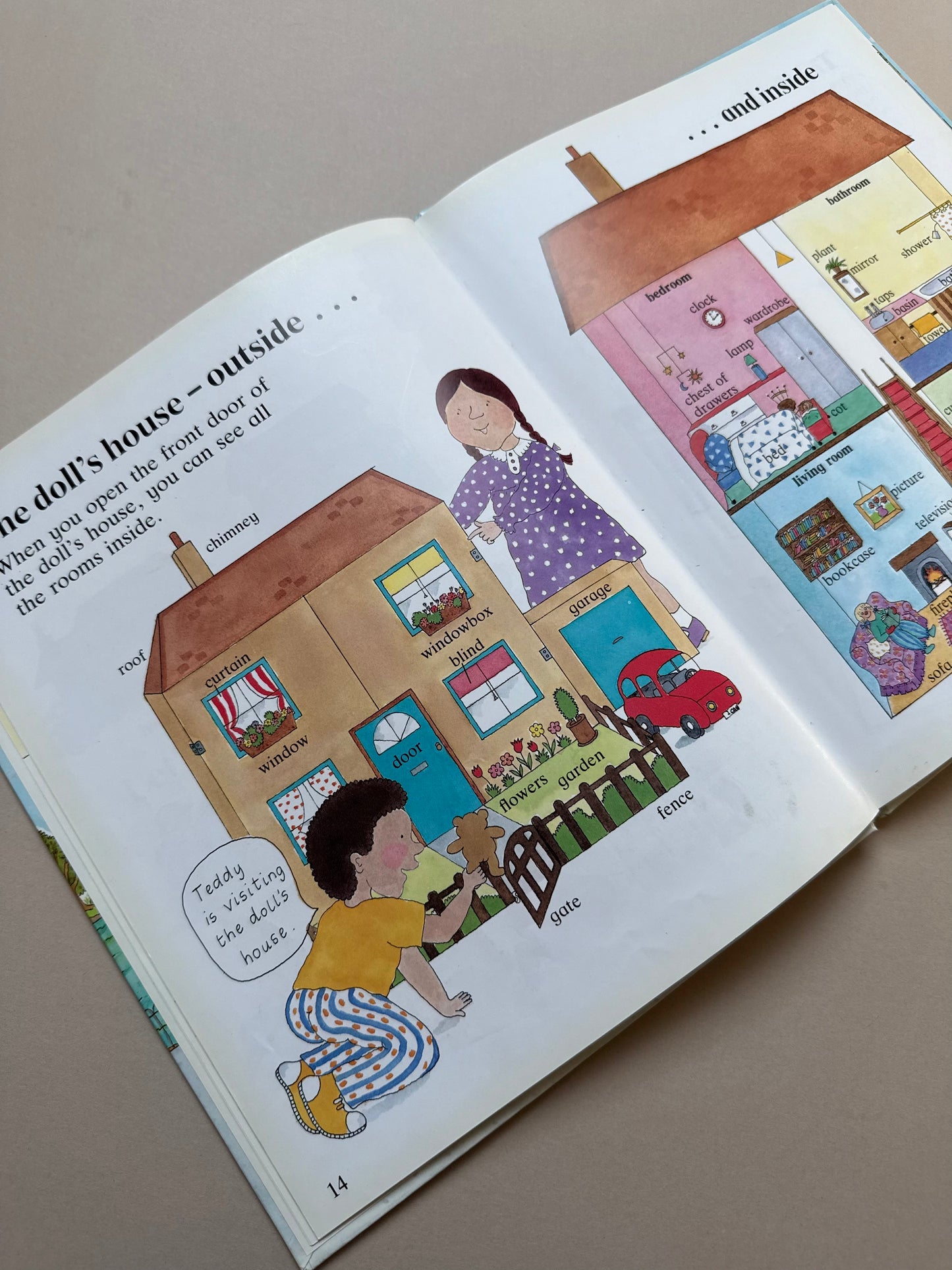 The Kingfisher Picture Word Book By Jane Salt Hardback Book