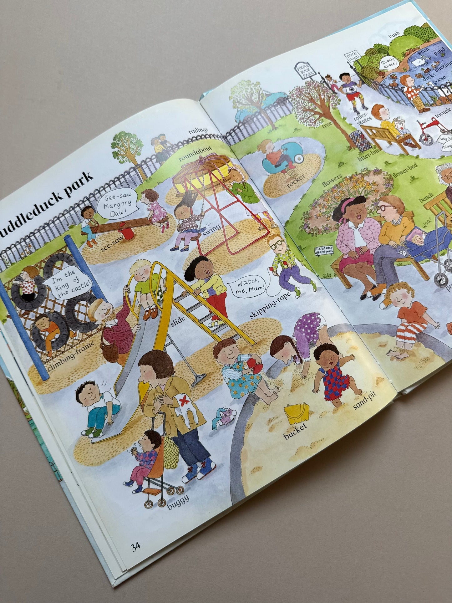 The Kingfisher Picture Word Book By Jane Salt Hardback Book