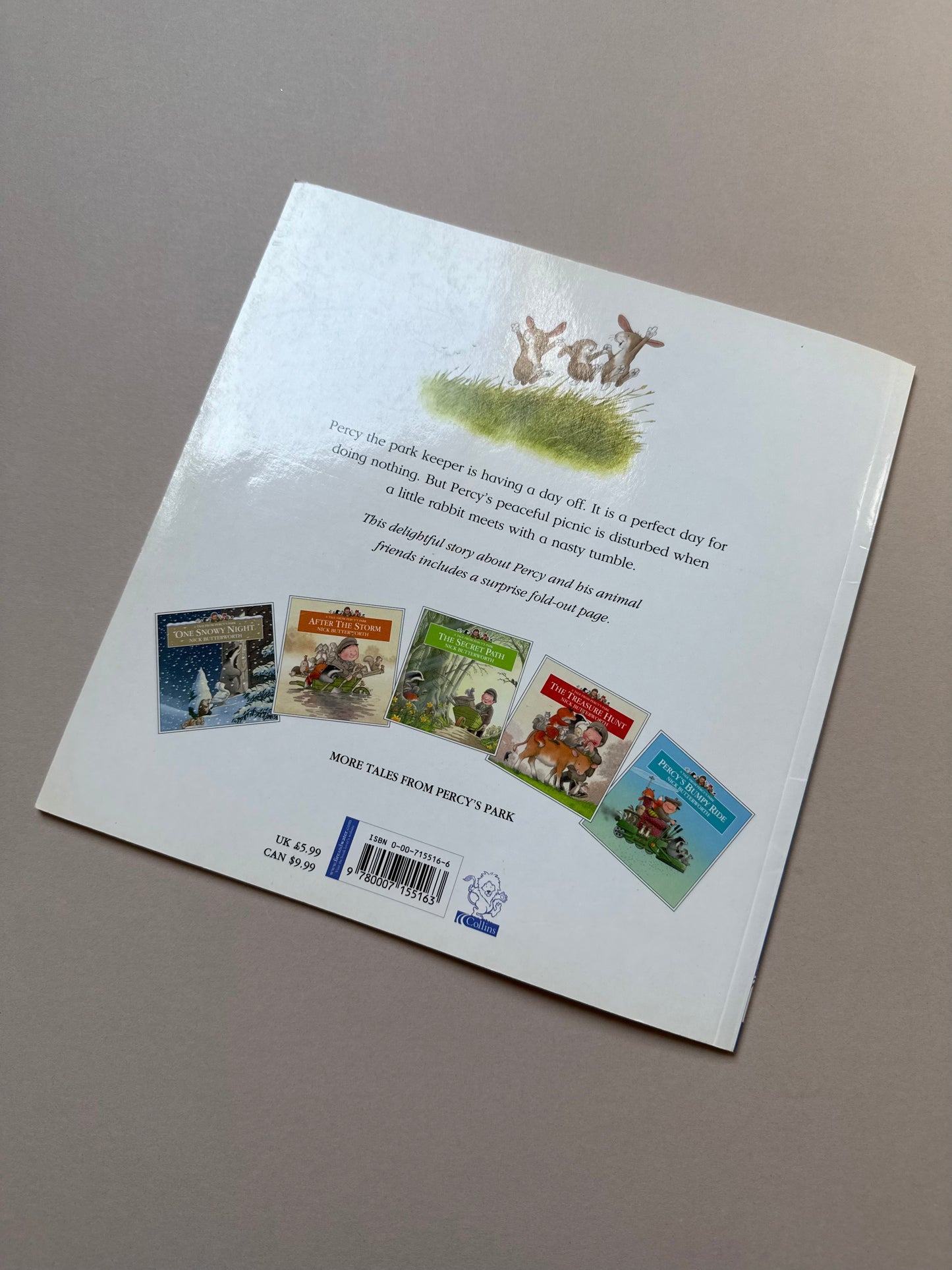 The Tales From Percy's Park: The Rescue Party By Nick Butterworth Paperback Book