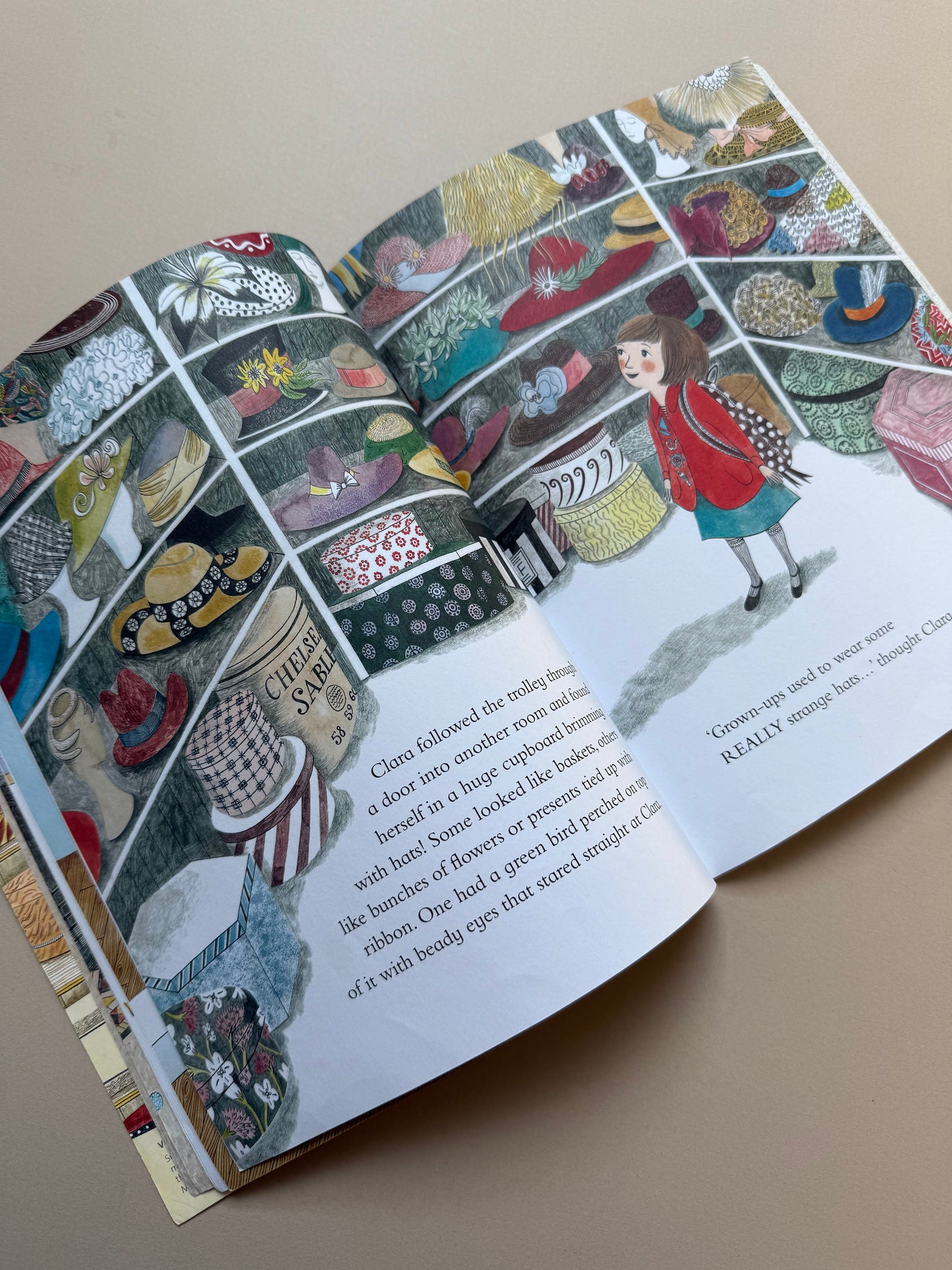 Clara Button & The Magical Hat Day Paperback Book By Amy De La Haye