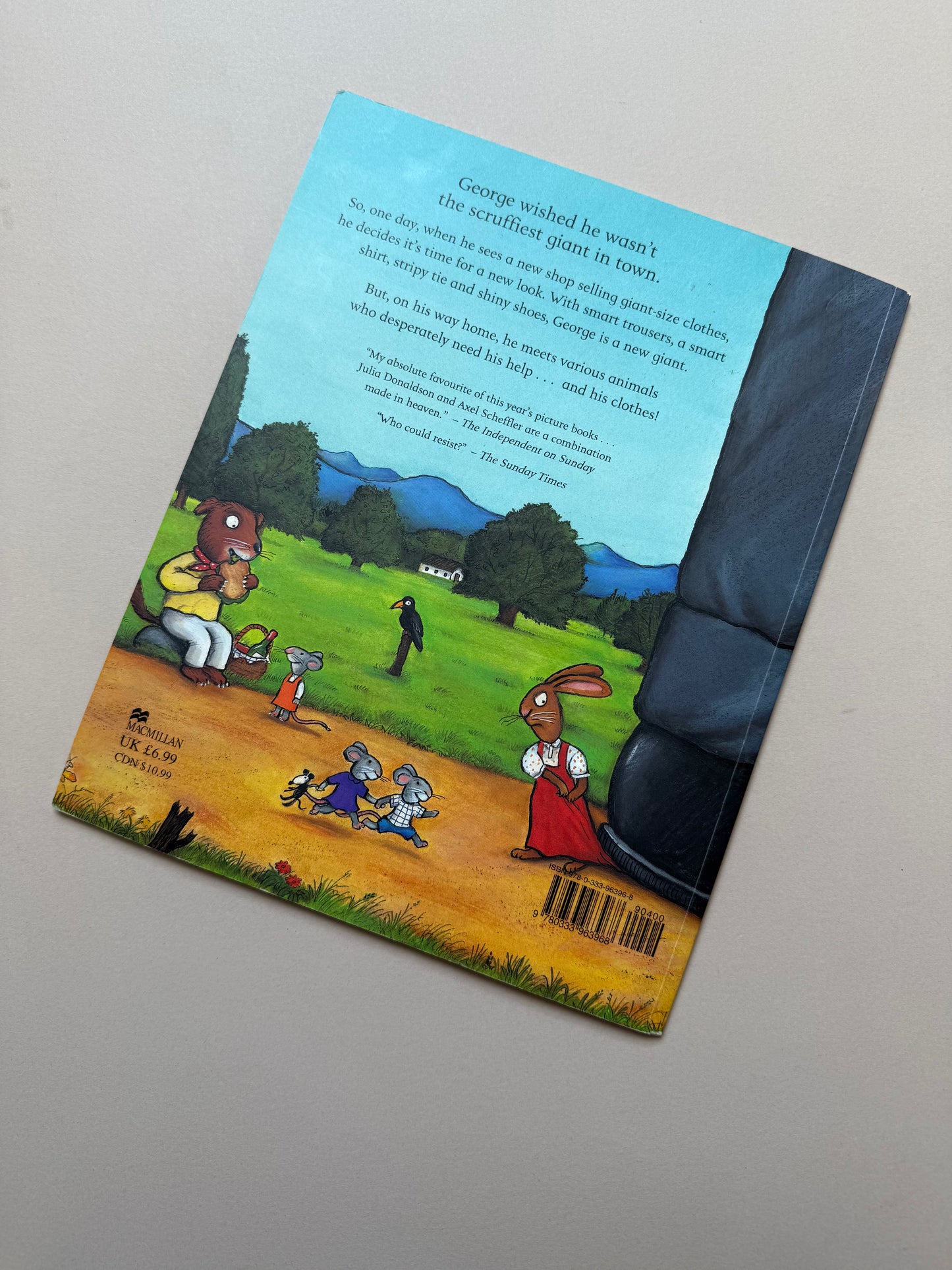 The Smartest Giant in Town Paperback By Julia Donaldson