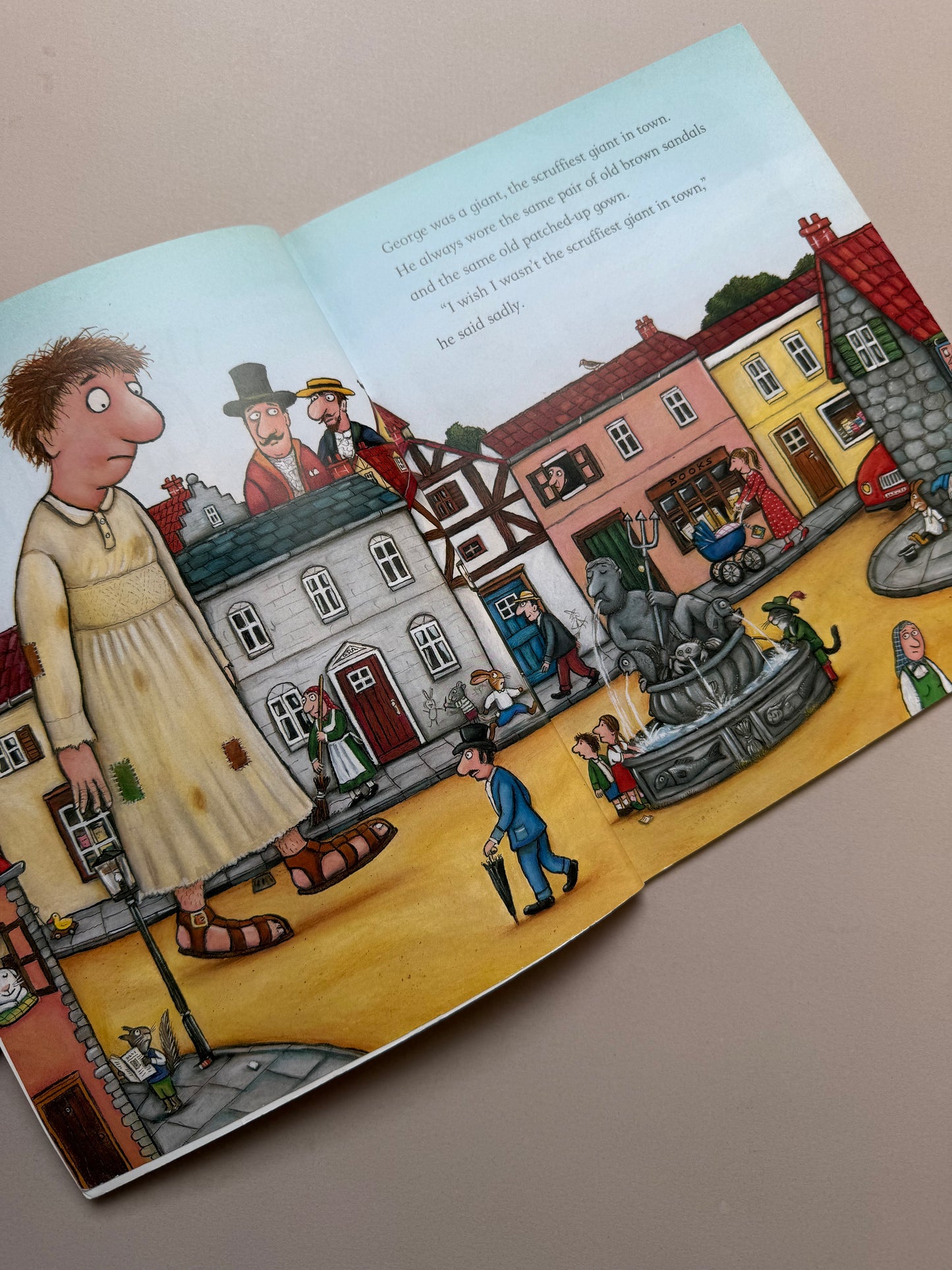 The Smartest Giant in Town Paperback By Julia Donaldson