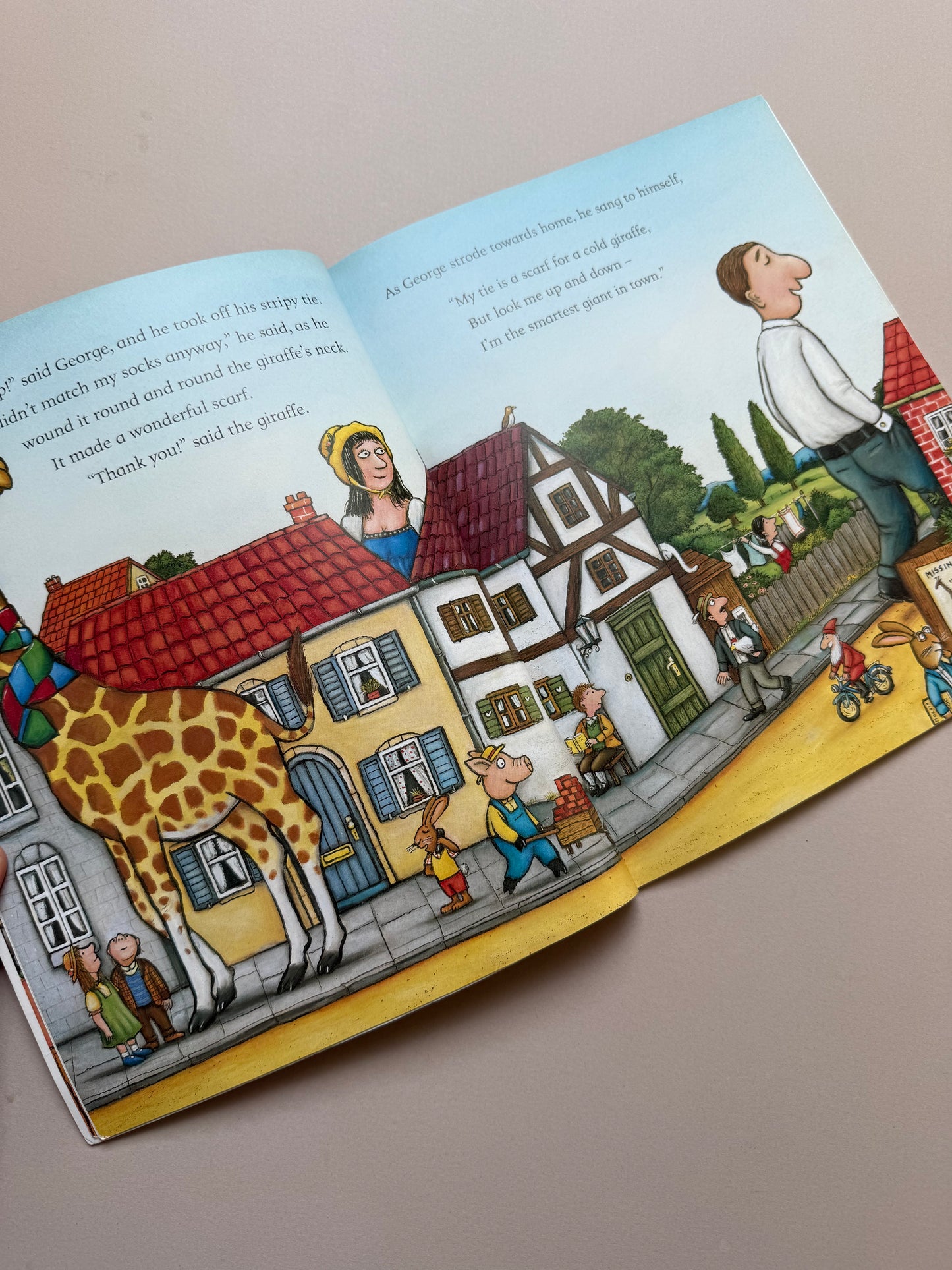The Smartest Giant in Town Paperback By Julia Donaldson