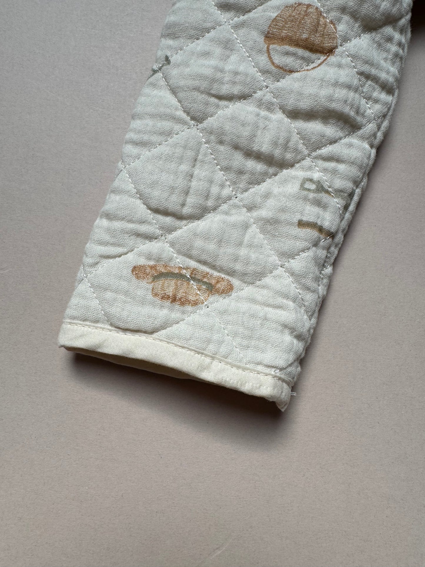 H&M Gardening Printed Thin Cotton Padded Jacket in 9-12 Months