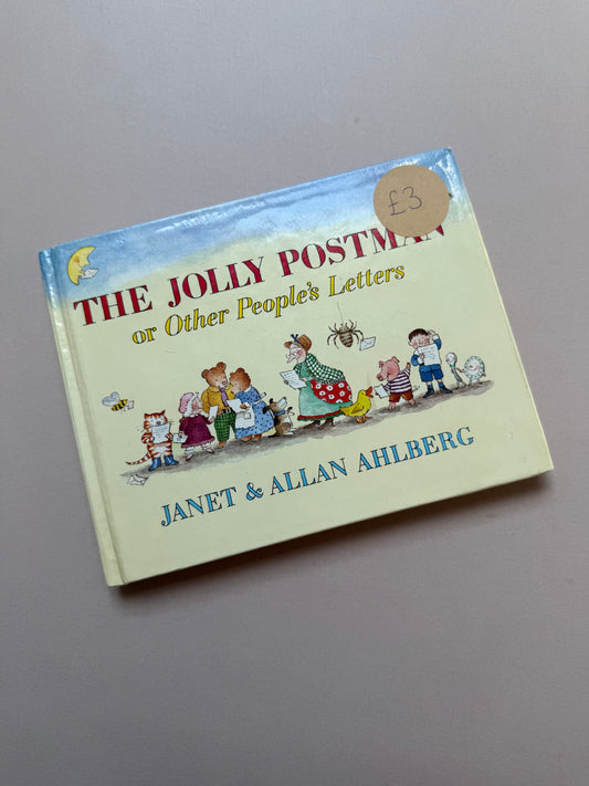 The Jolly Postman Or Other People's Letters By Janet & Allan Ahlberg Hardback Book