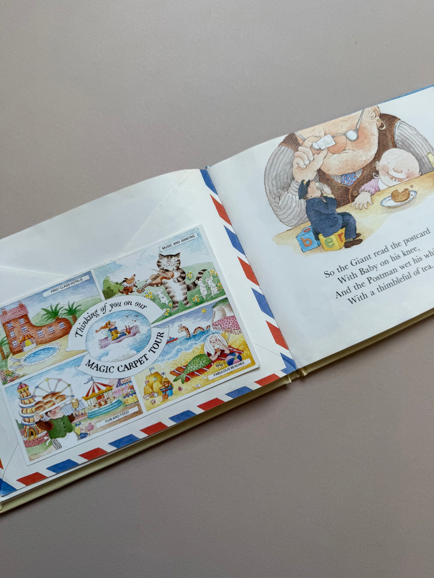 The Jolly Postman Or Other People's Letters By Janet & Allan Ahlberg Hardback Book